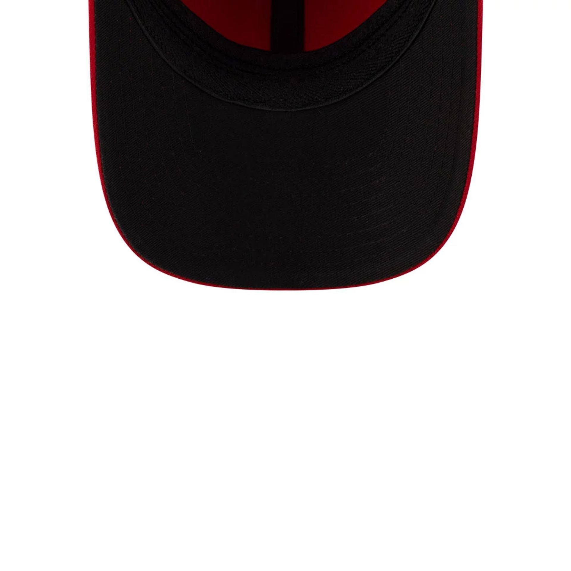 Pictured is this MLB Player Replica LA Angels 39THIRTY M-Crown Stretch Fit cap in red. 2