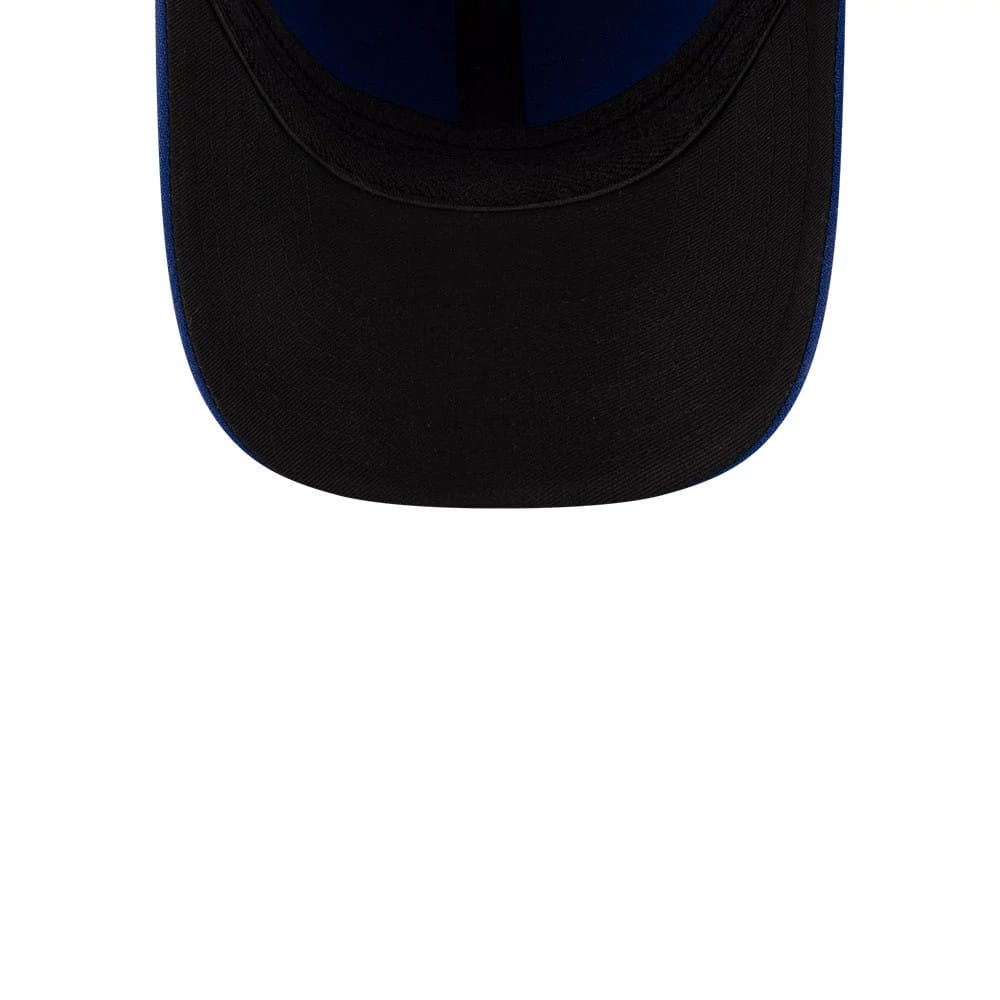 Pictured is this MLB Player Replica New York Mets 39THIRTY M-Crown Stretch Fit cap in blue. 2