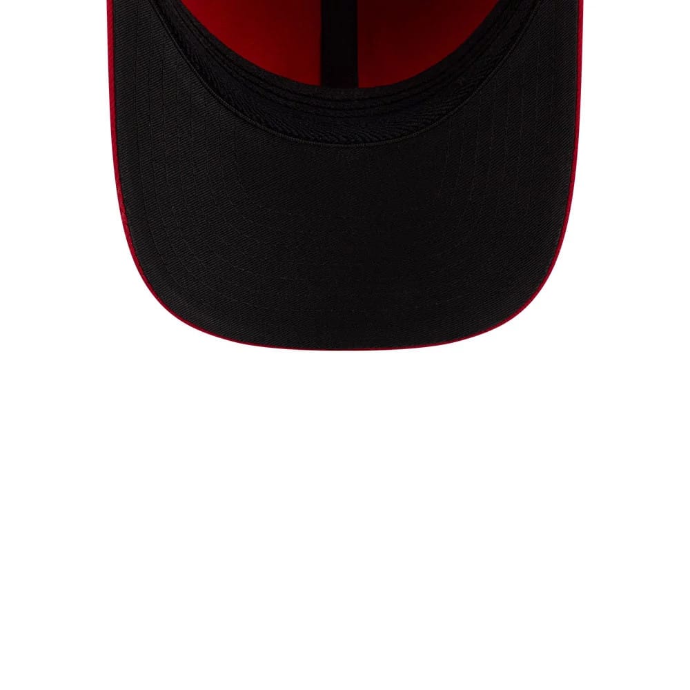 Pictured is this MLB Player Replica Philadelphia Phillies 39THIRTY M-Crown Stretch Fit cap in red. 2