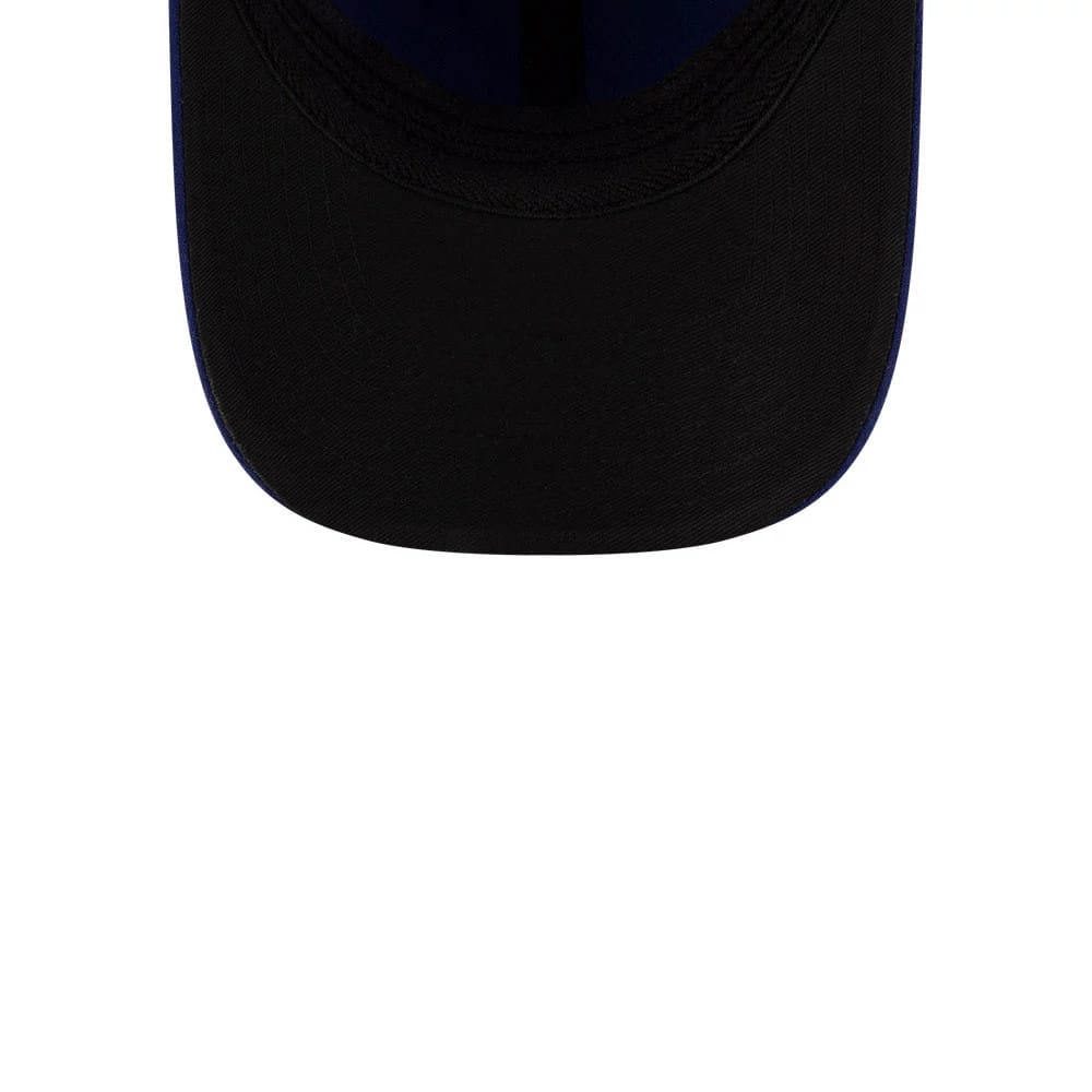 Pictured is this MLB Player Replica Texas Rangers 39THIRTY M-Crown Stretch Fit cap in dark blue. 2