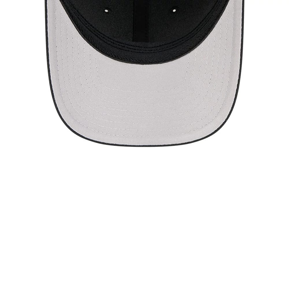 Pictured is this MLB Outline Athletics 39THIRTY M-Crown Stretch Fit cap in black. 2