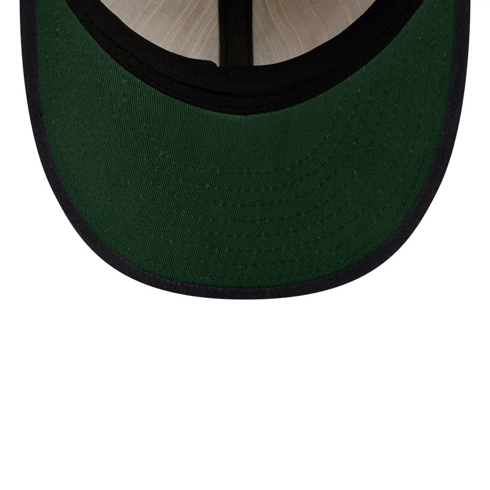 This is a Detroit Tigers MLB Americana Herringbone White Retro Crown 9FIFTY Adjustable Cap 2