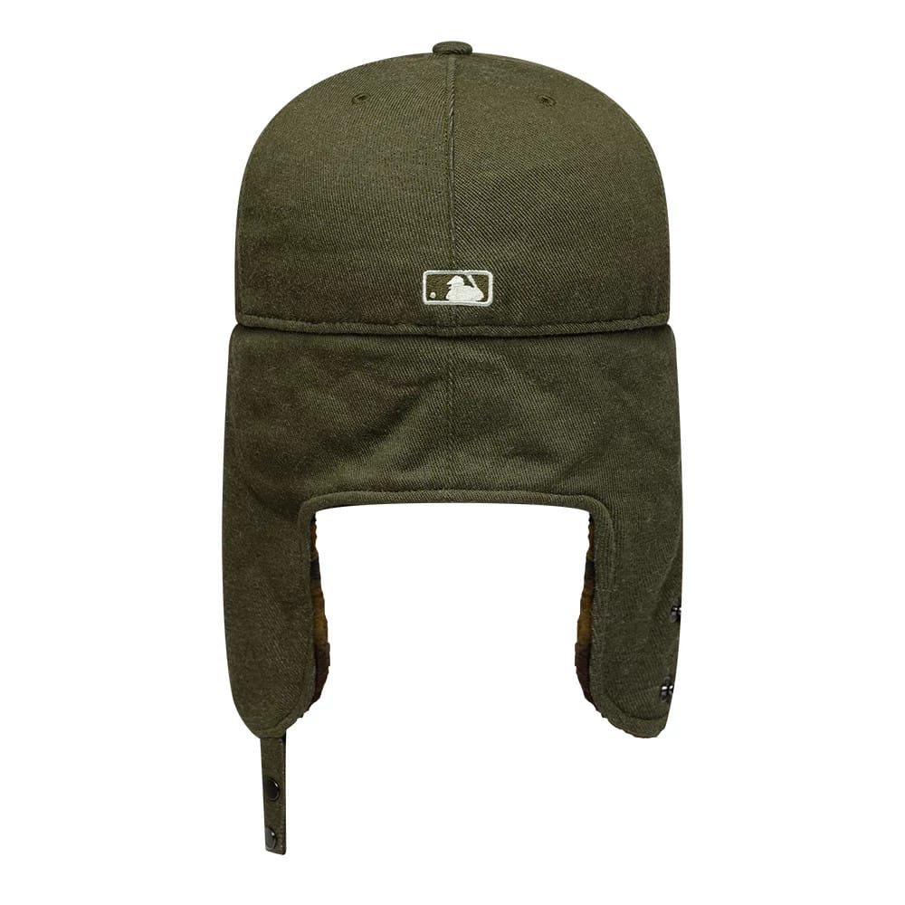 This is a Detroit Tigers MLB Camo Open Green Retro Crown Dogear 59FIFTY Fitted Cap 9