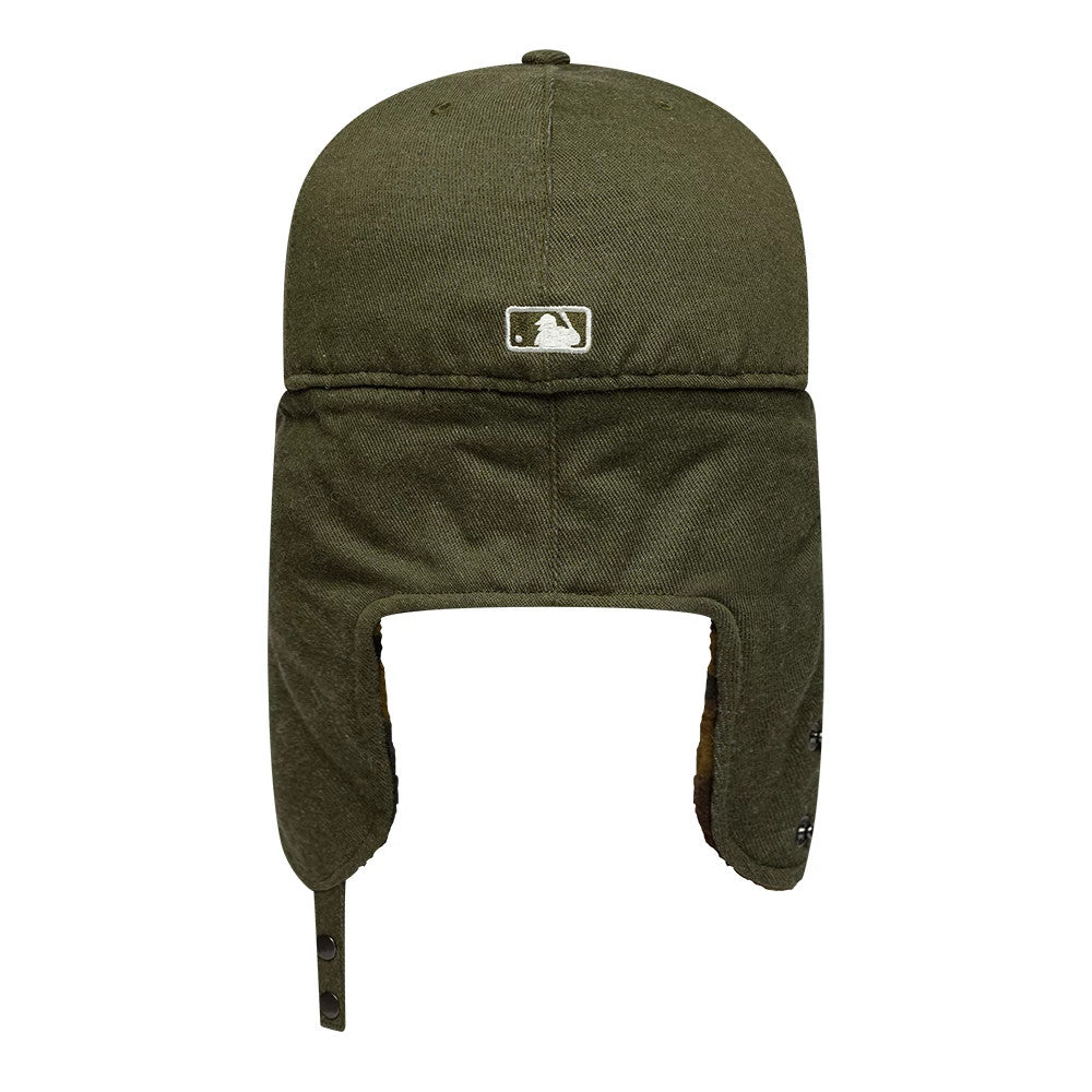 This is a Chicago White Sox MLB Camo Green Retro Crown Dogear 59FIFTY Fitted Cap 9