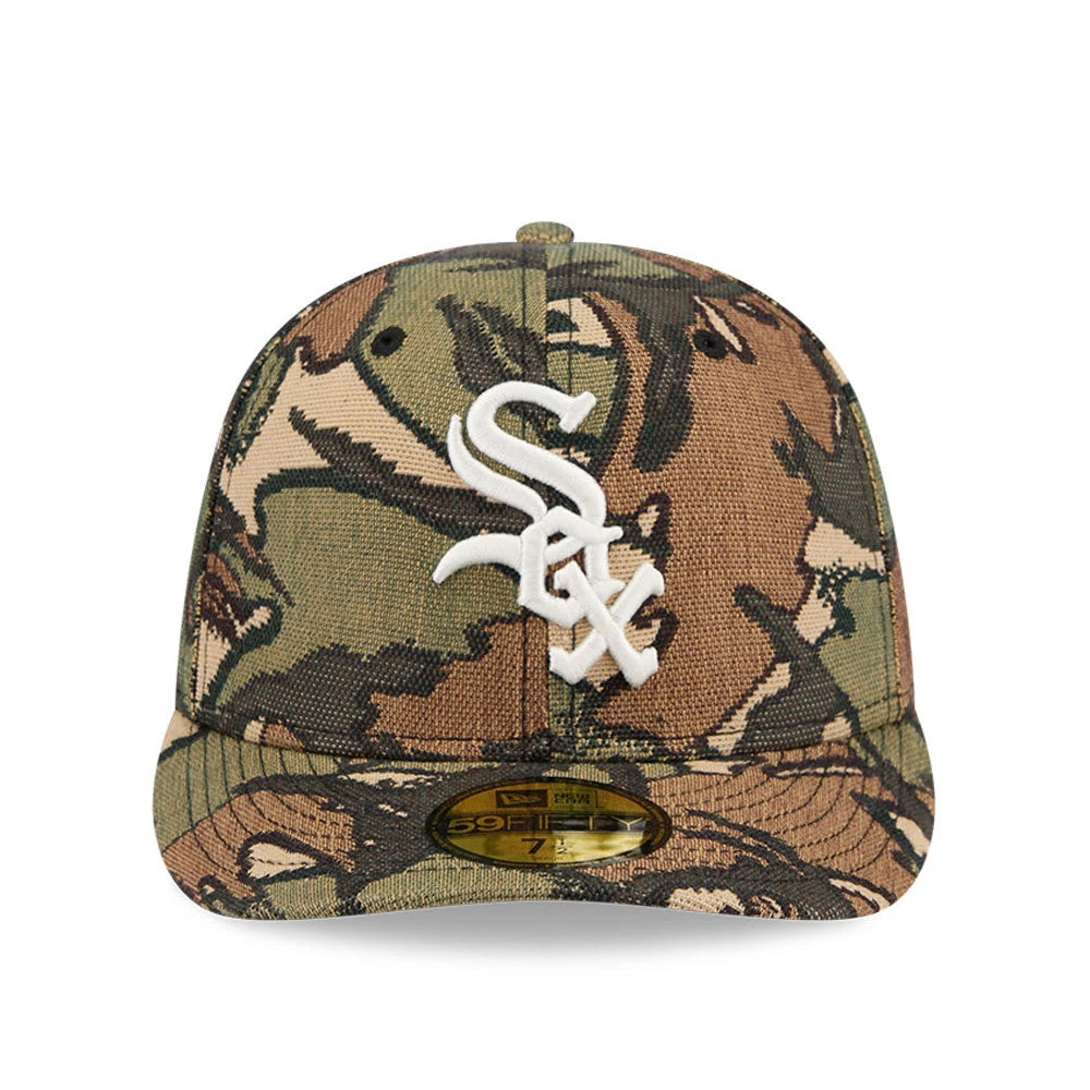 This is a Chicago White Sox MLB Jacquard Camo 59FIFTY Fitted Cap 3