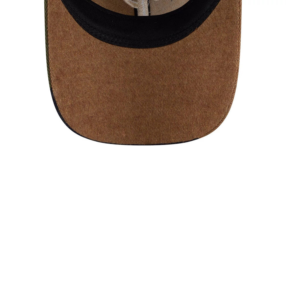 This is a Philadelphia Phillies MLB Patchwork Open Brown 9TWENTY Adjustable Cap 7