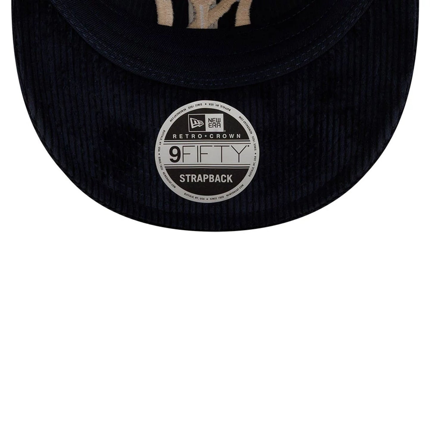 Pictured is this Ralph Lauren x MLB New York Yankees Retro Crown 9FIFTY cap in navy. 7