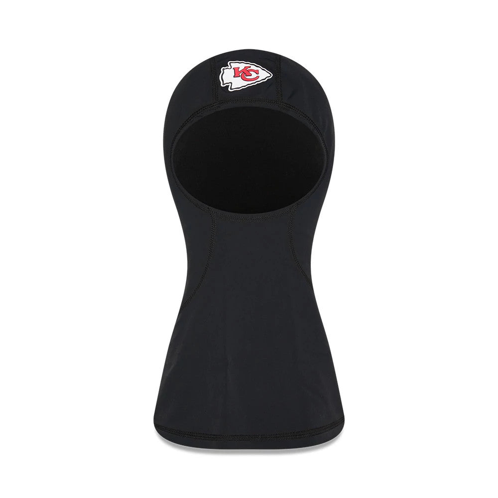 This is a Kansas City Chiefs NFL Sideline 2025 Black Balaclava 1