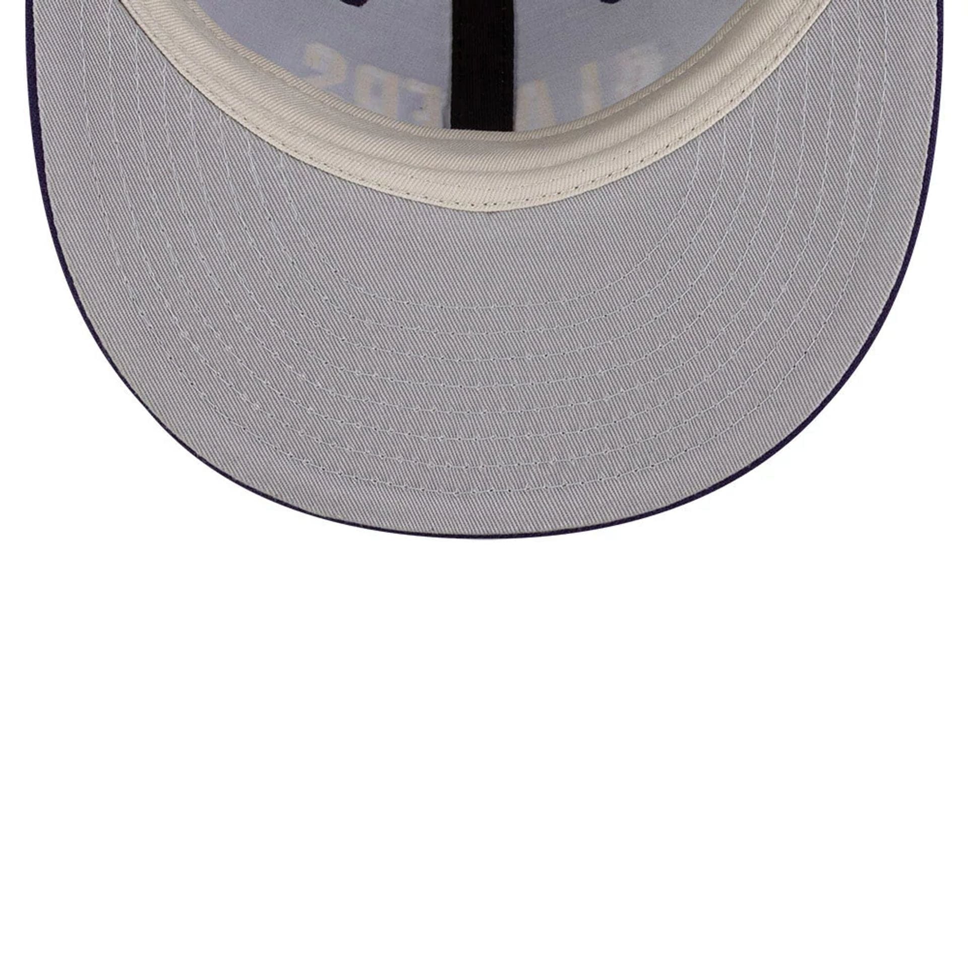 This is a LA Lakers FOG x NBA Dark Purple Retro Crown 9FIFTY Adjustable Cap 2