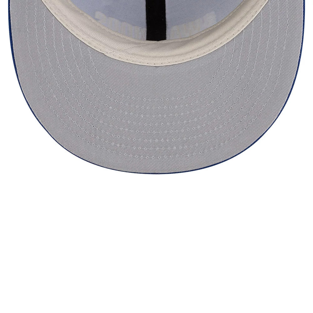 This is a Golden State Warriors FOG x NBA Blue Retro Crown 9FIFTY Adjustable Cap 2