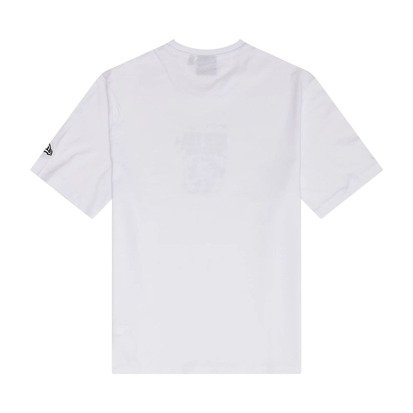 The Male model is wearing New Era Fun Graphic White T-Shirt 2