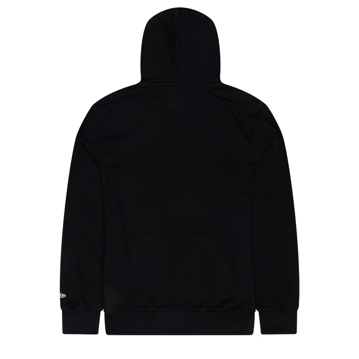 The Male model is wearing Chicago Bulls NBA Graphic Black Pullover Hoodie 2