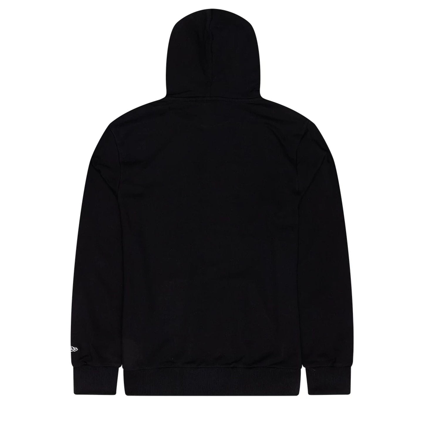 The Male model is wearing Chicago Bulls NBA Graphic Black Pullover Hoodie 2