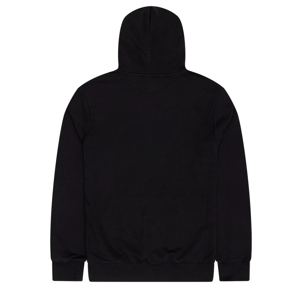 The Male model is wearing New York Yankees MLB Outline Black Pullover Hoodie 2