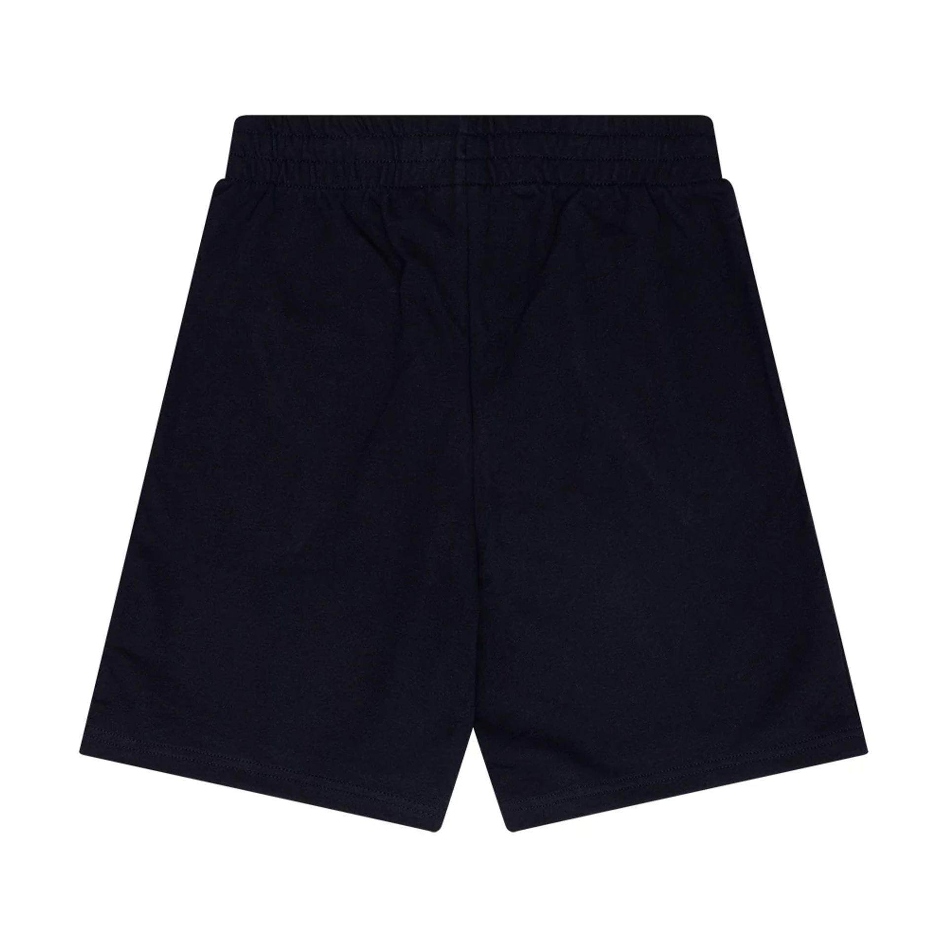 The Male model is wearing New Era Flag Navy Shorts 2