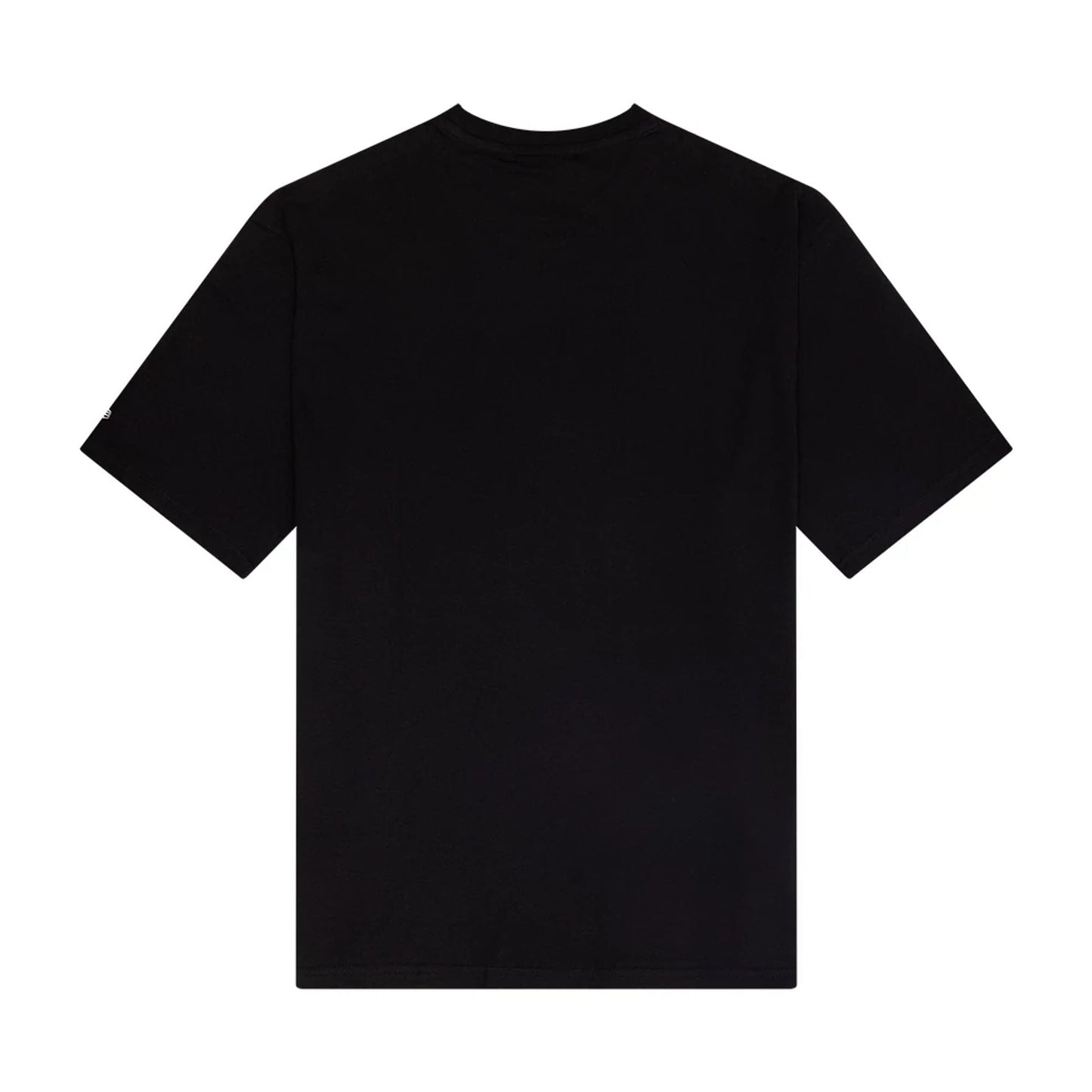 The Male model is wearing Las Vegas Raiders NFL Helmet Graphic Black T-Shirt 2