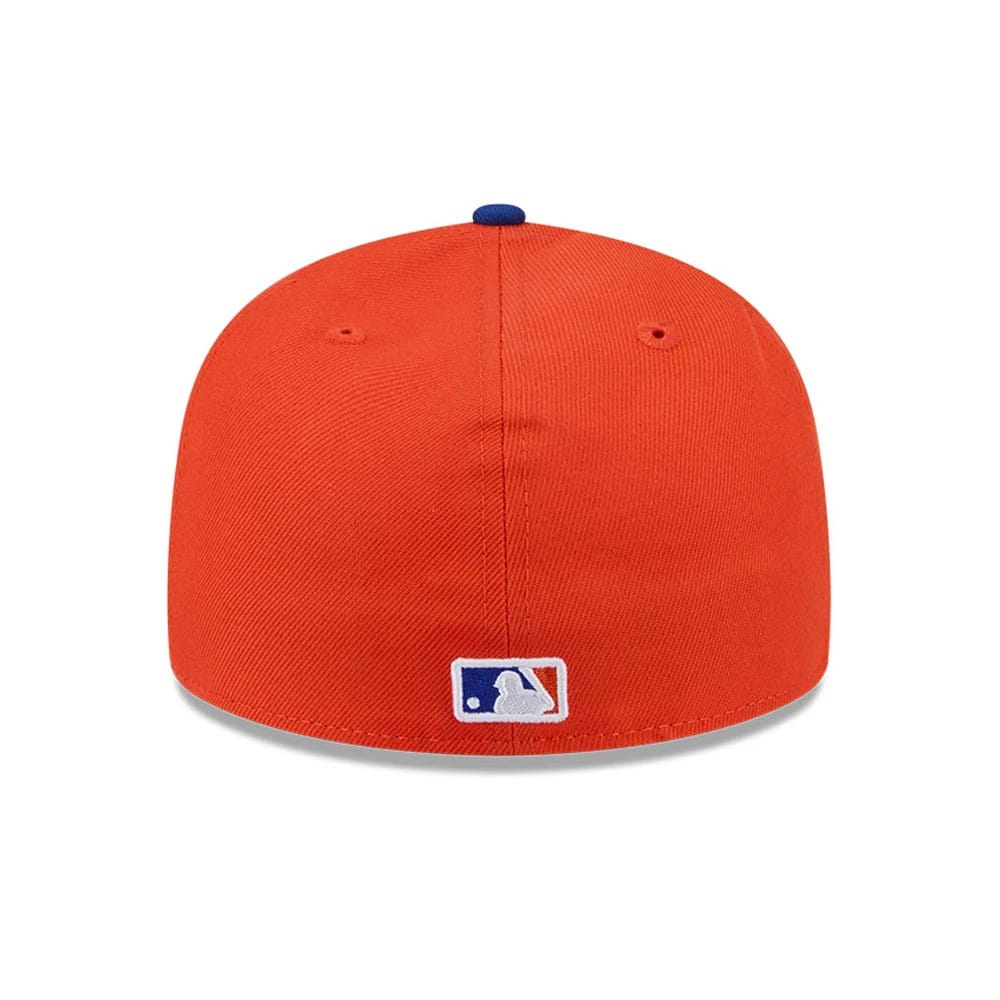 Pictured is this MLB Spring Training 2026 New York Mets Low Profile 59FIFTY Fitted cap in red. 7