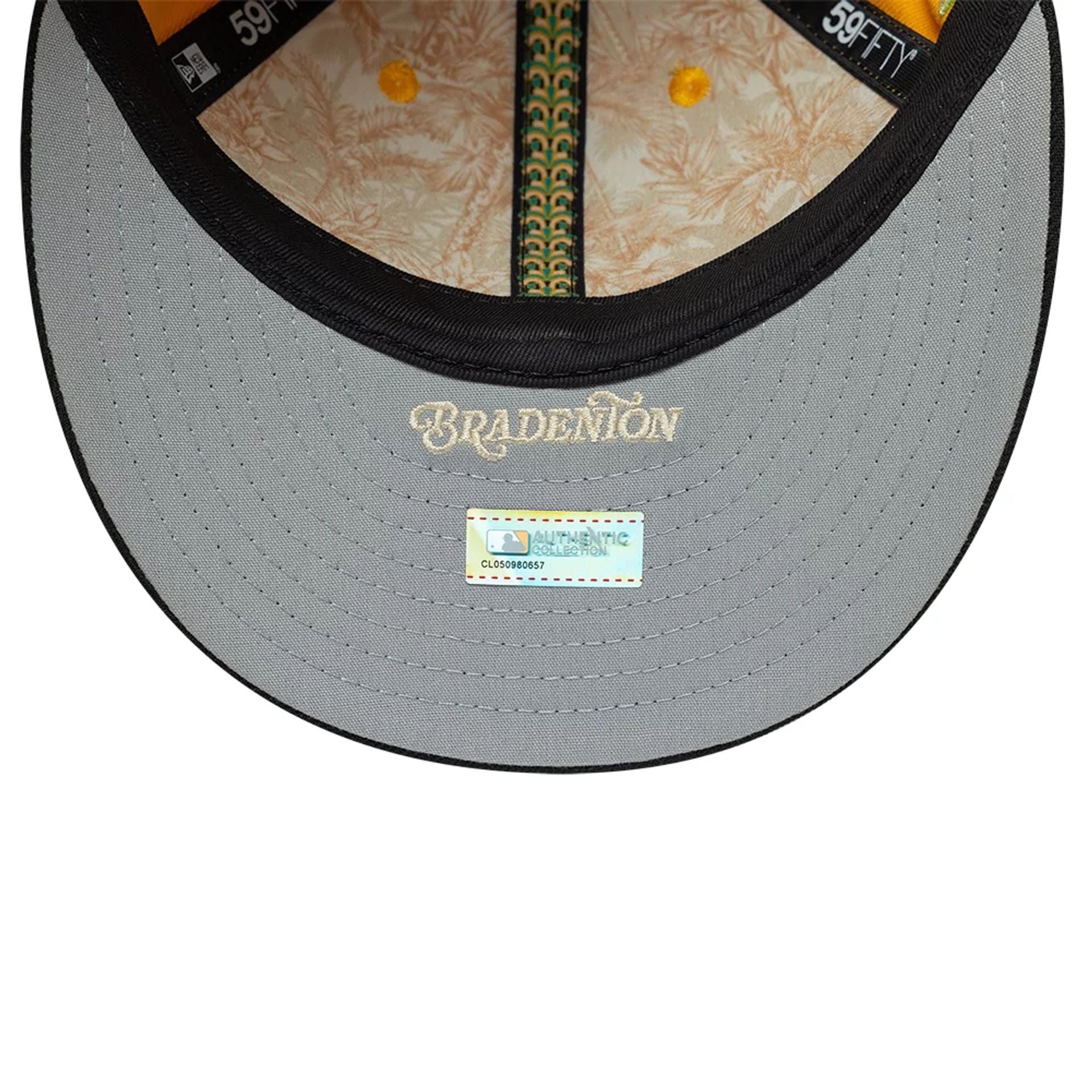 Pictured is this MLB Spring Training 2026 Pittsburgh Pirates Low Profile 59FIFTY Fitted cap in yellow. 2