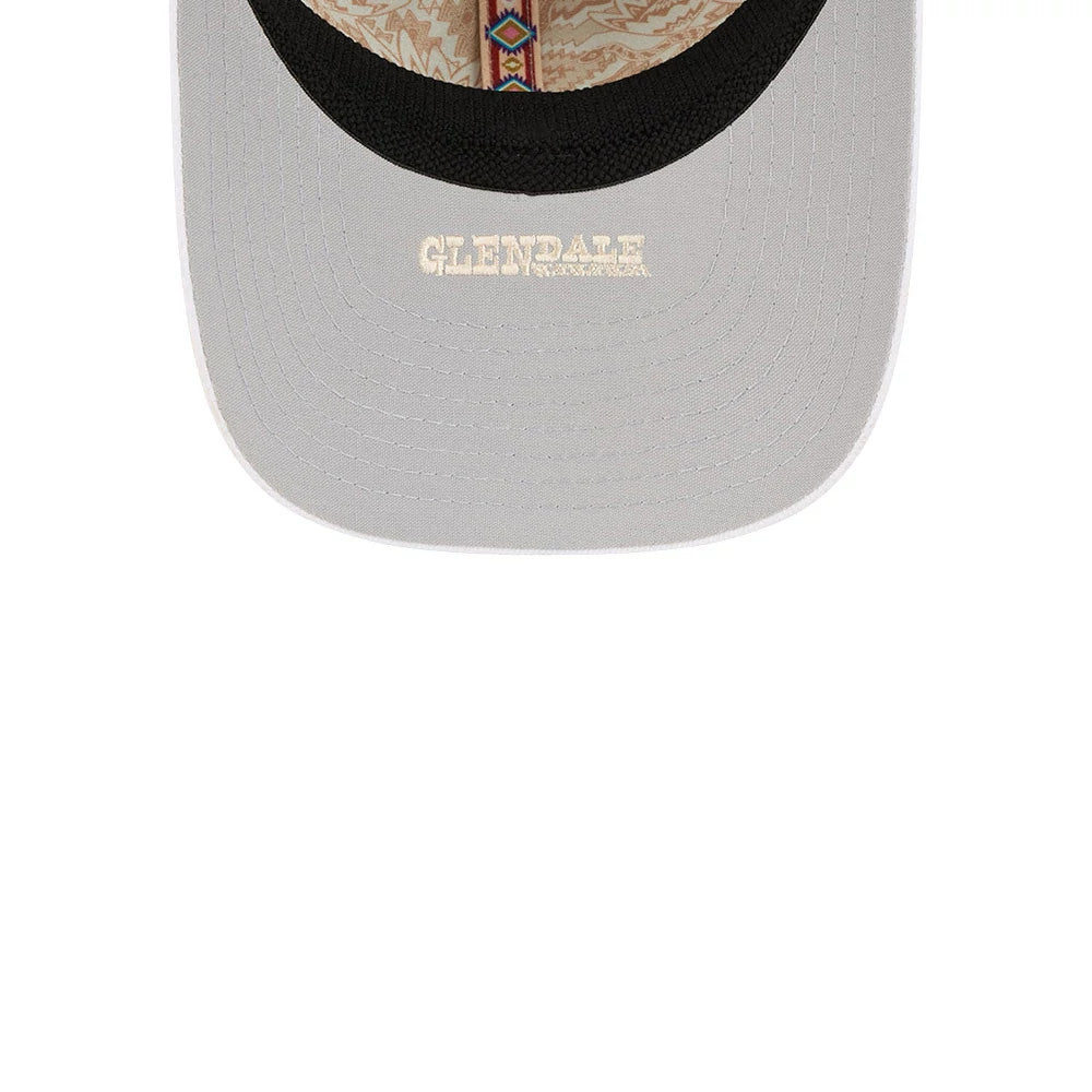 Pictured is this MLB Spring Training 2026 LA Dodgers 39THIRTY M-Crown Stretch Fit cap in dark blue. 2