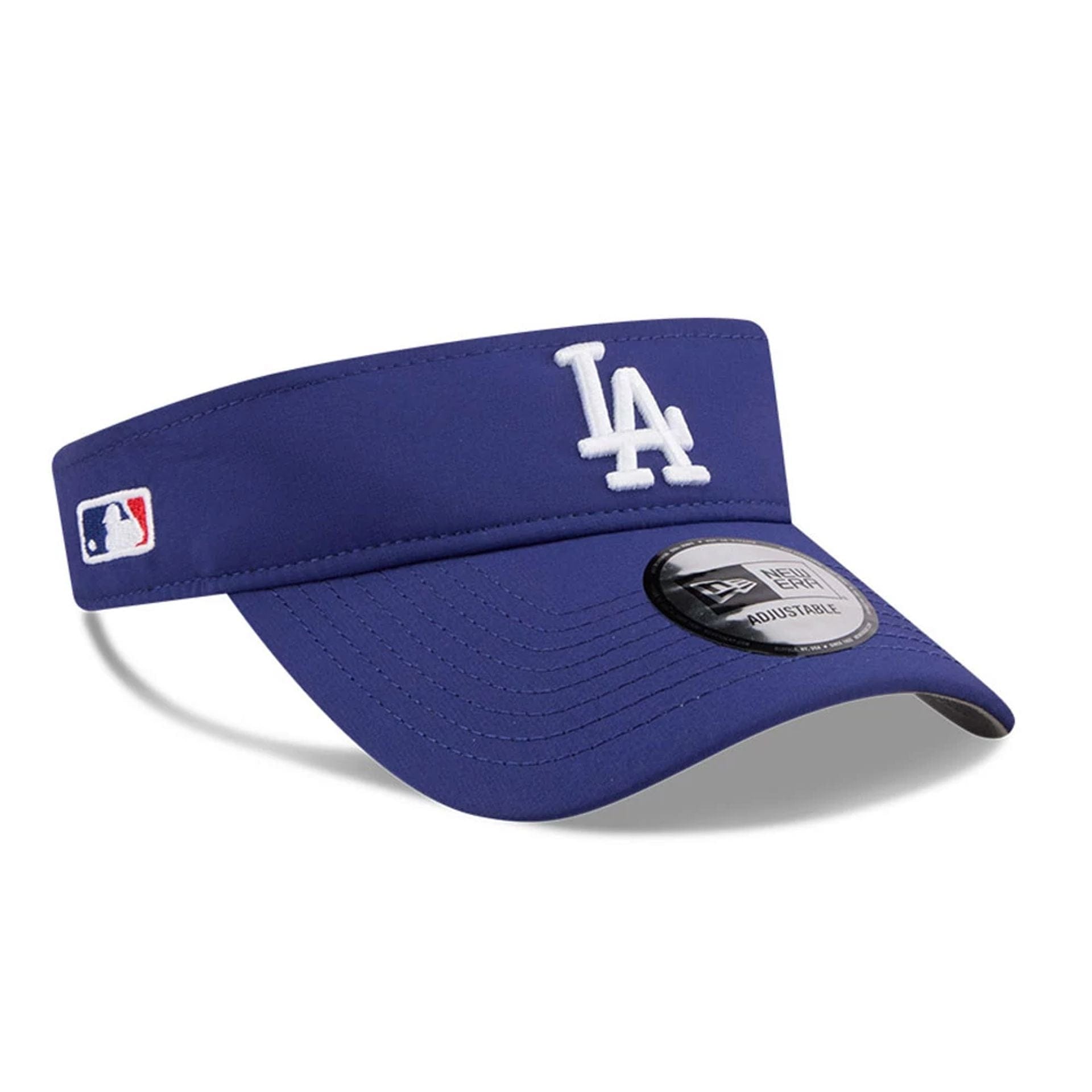 Pictured is this MLB Spring Training 2026 LA Dodgers Visor cap in dark blue. 1