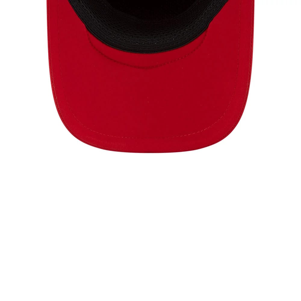 Pictured is this MLB Batting Practice 2026 Washington Nationals 9FORTY Apex cap in red. 7