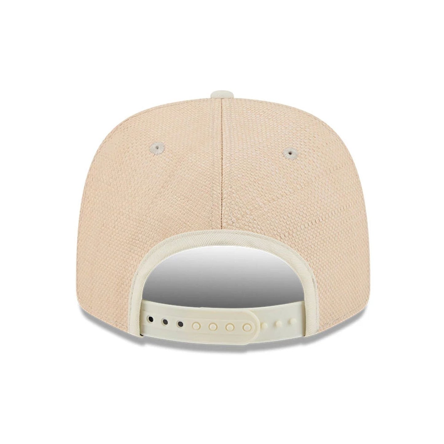 Pictured is this MLB Wicker LA Dodgers 9SEVENTY Stretch Snap cap in Cream. 7