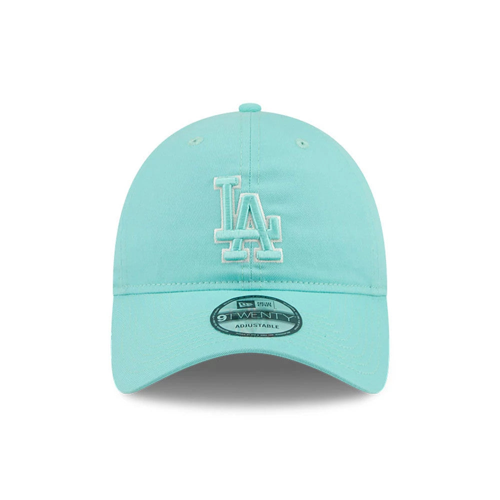 Pictured is this MLB Colours LA Dodgers 9TWENTY cap in turquoise. 2