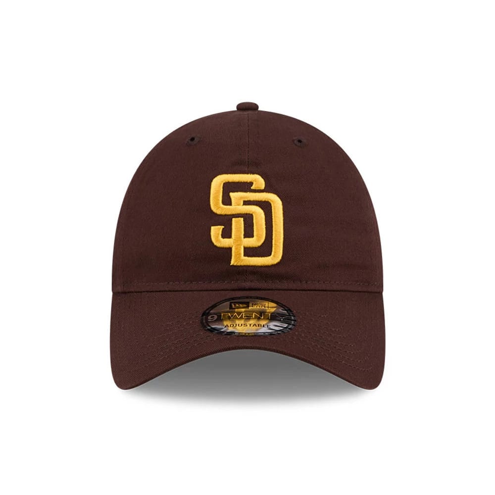 Pictured is this MLB Colours San Diego Padres 9TWENTY cap in dark brown. 2