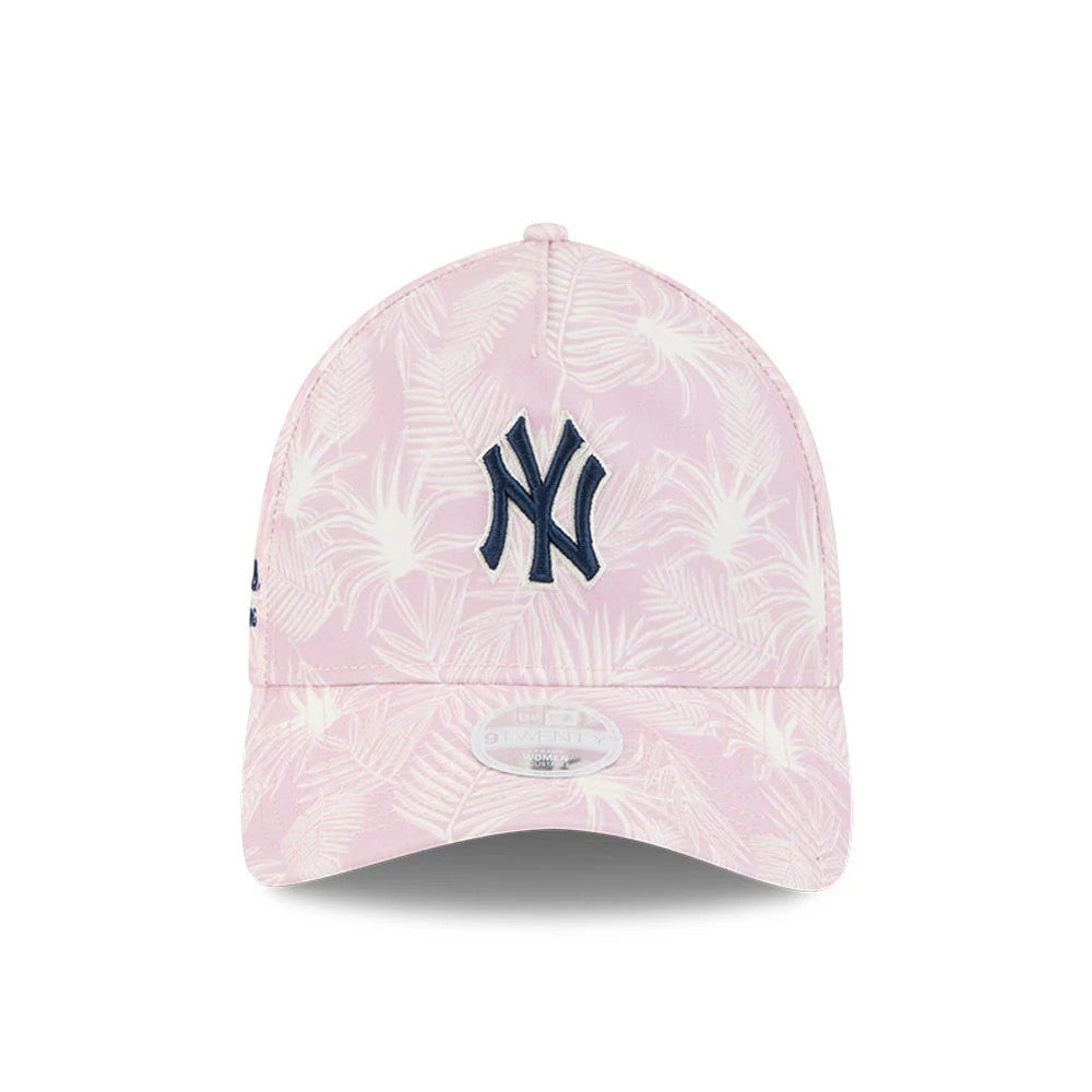 Pictured is this Womens MLB Pastel New York Yankees 9TWENTY A-Frame cap in pastel pink. 3