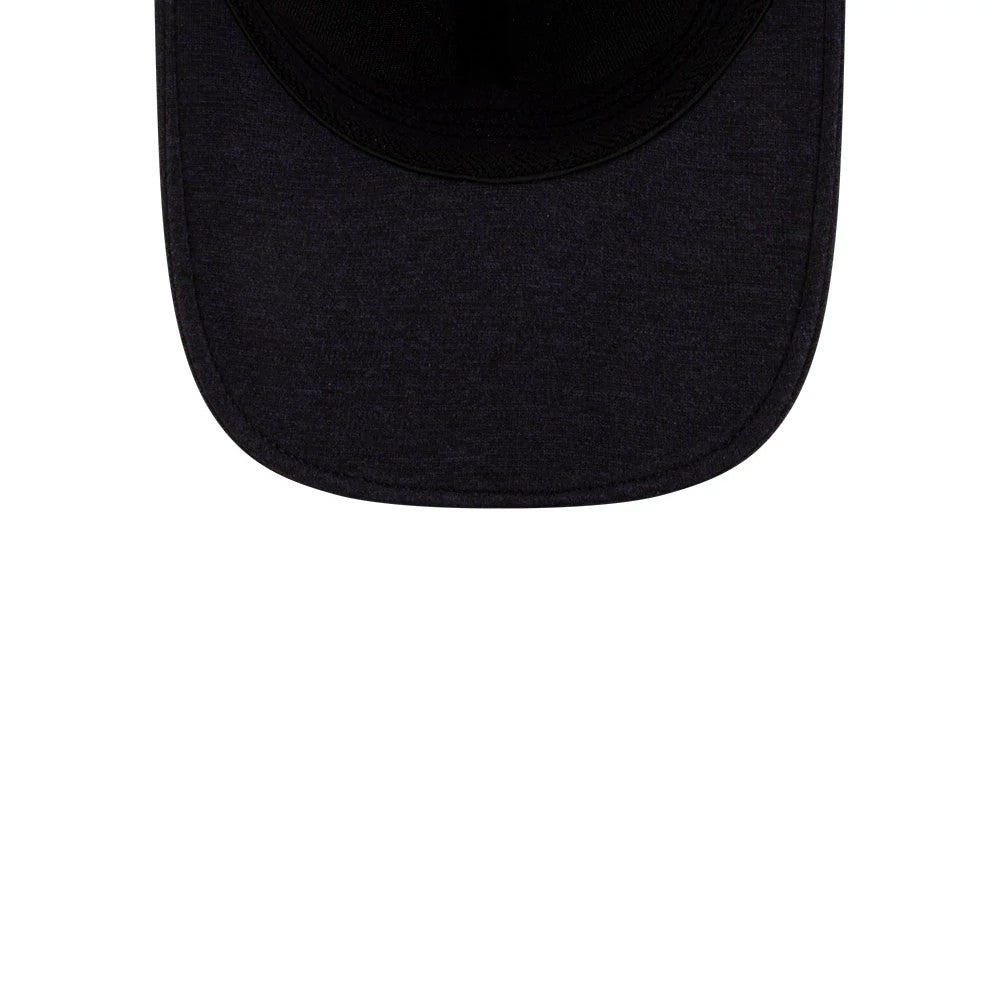 Pictured is this MLB Clubhouse Atlanta Braves 39THIRTY Infinity Stretch Fit cap in navy. 7