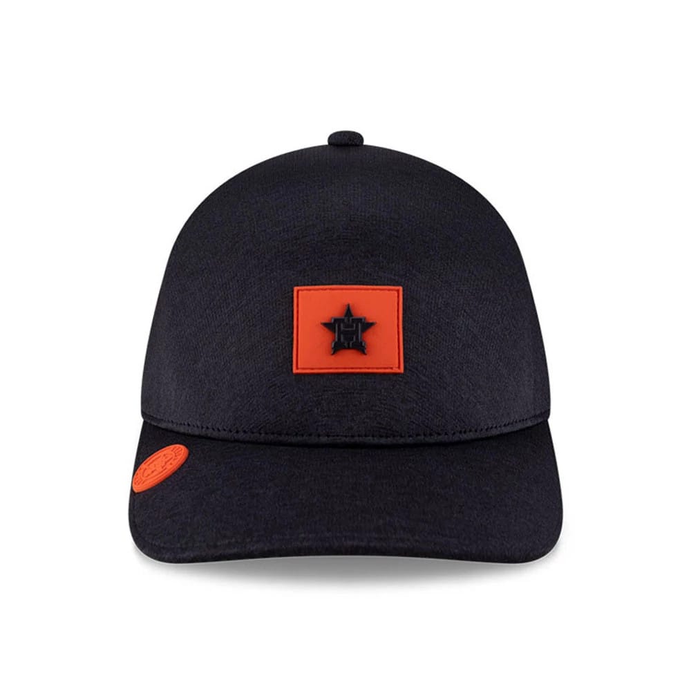 Pictured is this MLB Clubhouse Houston Astros 39THIRTY Infinity Stretch Fit cap in navy. 2
