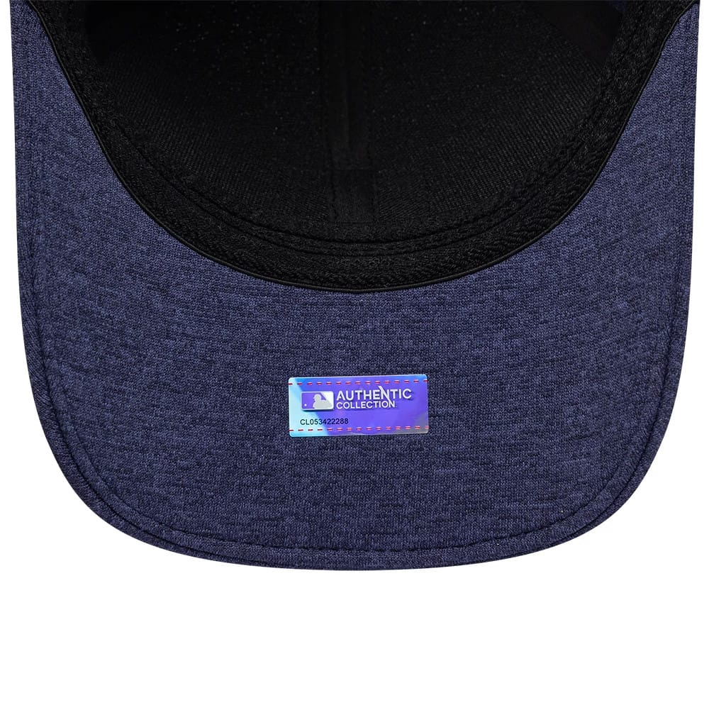 Pictured is this MLB Clubhouse Milwaukee Brewers 39THIRTY Infinity Stretch Fit cap in navy. 7