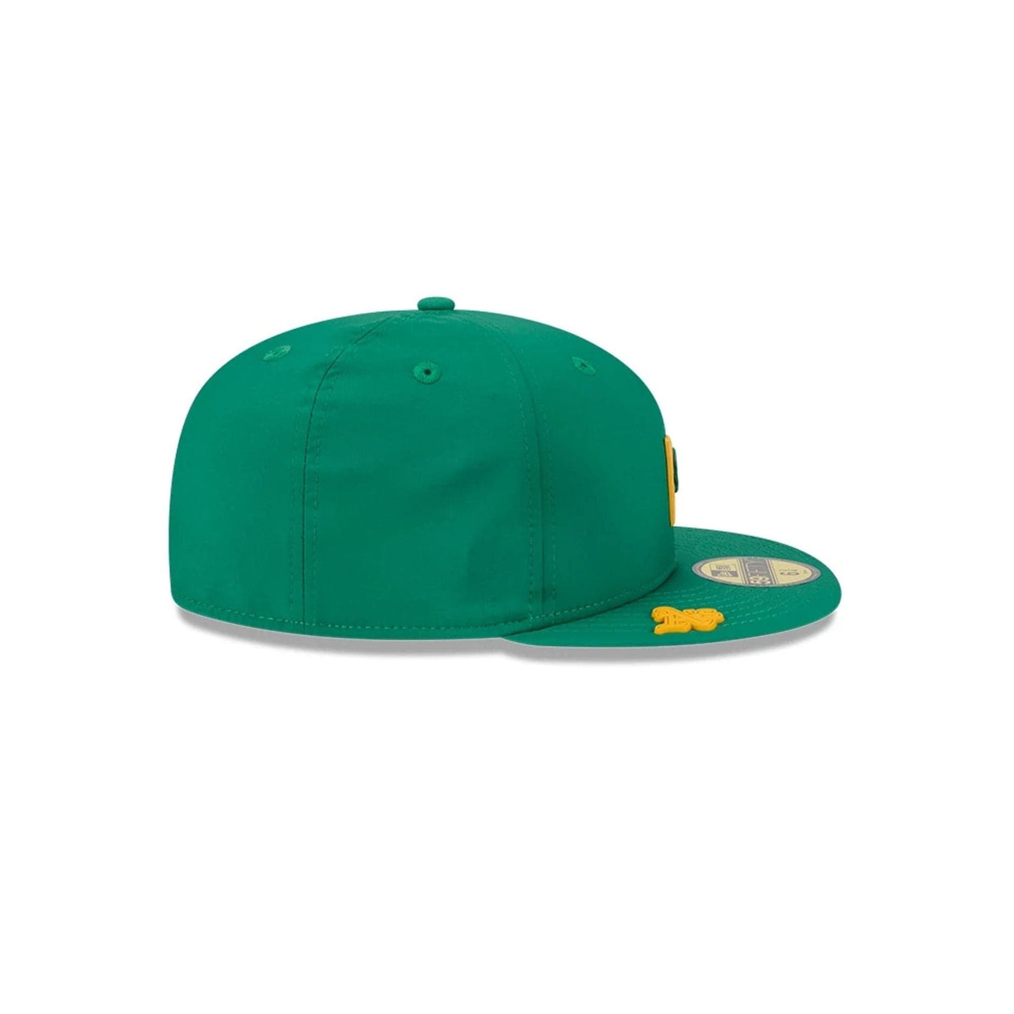 Pictured is this MLB Clubhouse Athletics 59FIFTY Fitted cap in dark green. 7