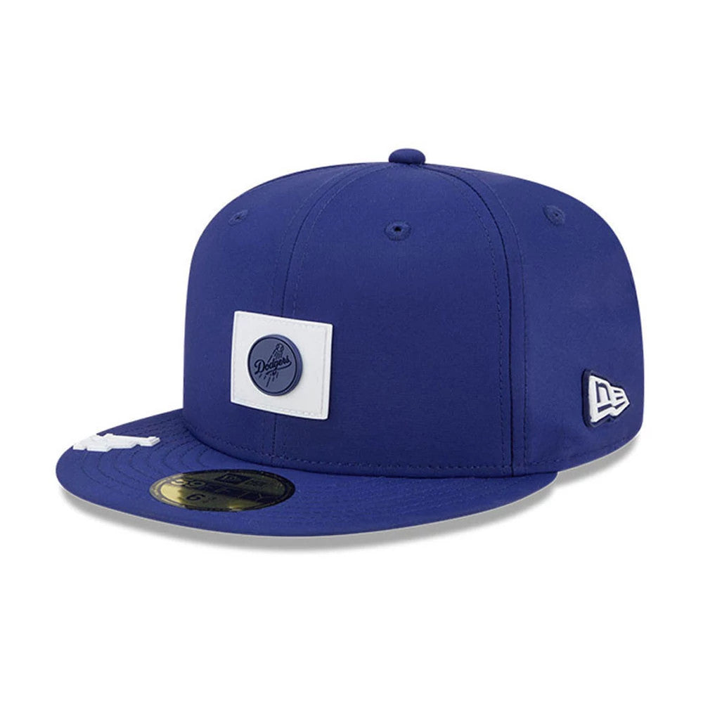 Pictured is this MLB Clubhouse LA Dodgers 59FIFTY Fitted cap in dark blue. 4
