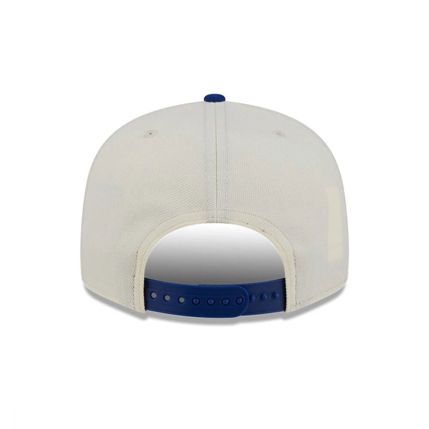Pictured is this MLB Localized Chicago Cubs 9FIFTY Snapback cap in white. 7