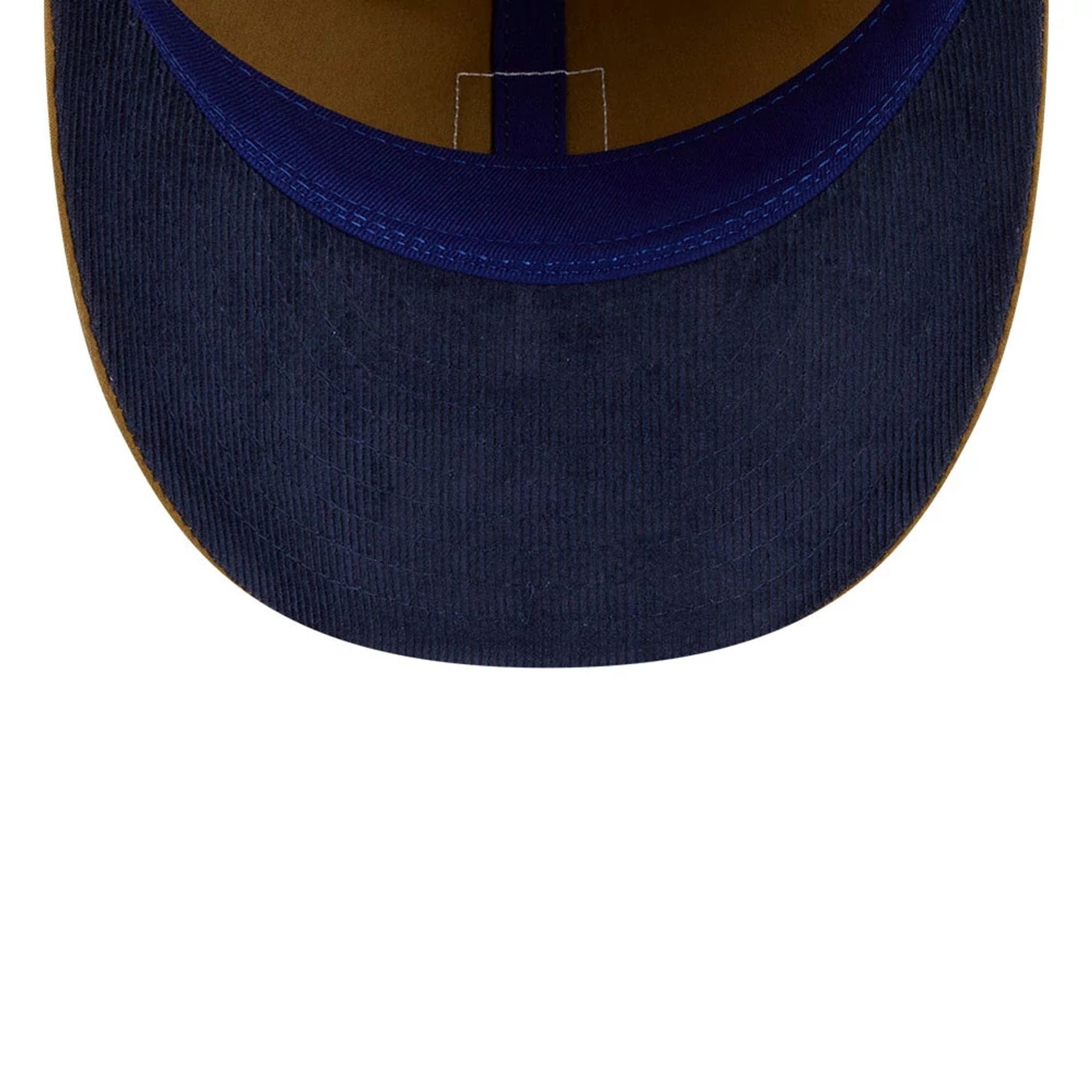 Pictured is this MLB Brushed Brooklyn Dodgers Retro Crown 9FIFTY cap in Dark Beige. 2