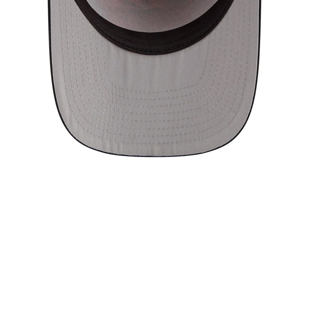 Pictured is this MLB Leaves Chicago White Sox 9FIFTY A-Frame Snapback cap in bright orange. 2