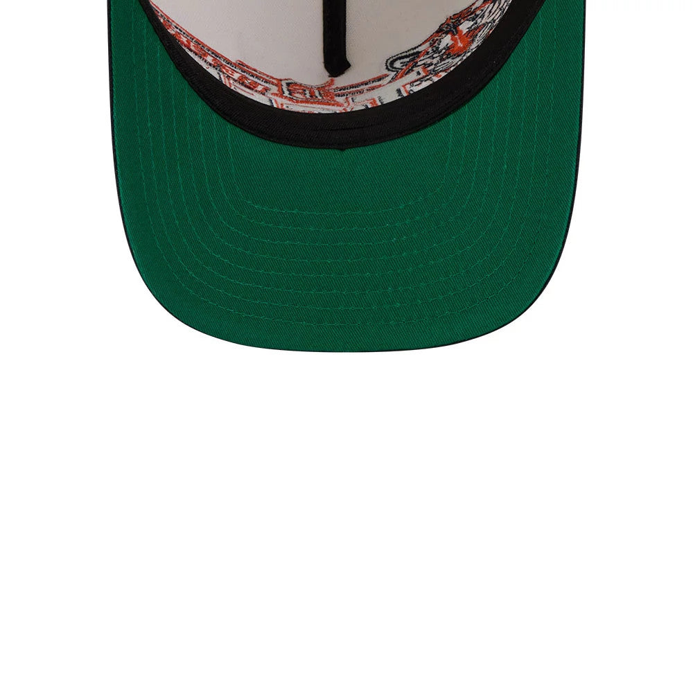 Pictured is this MLB Classic Detroit Tigers 9FIFTY A-Frame Snapback cap in White. 2