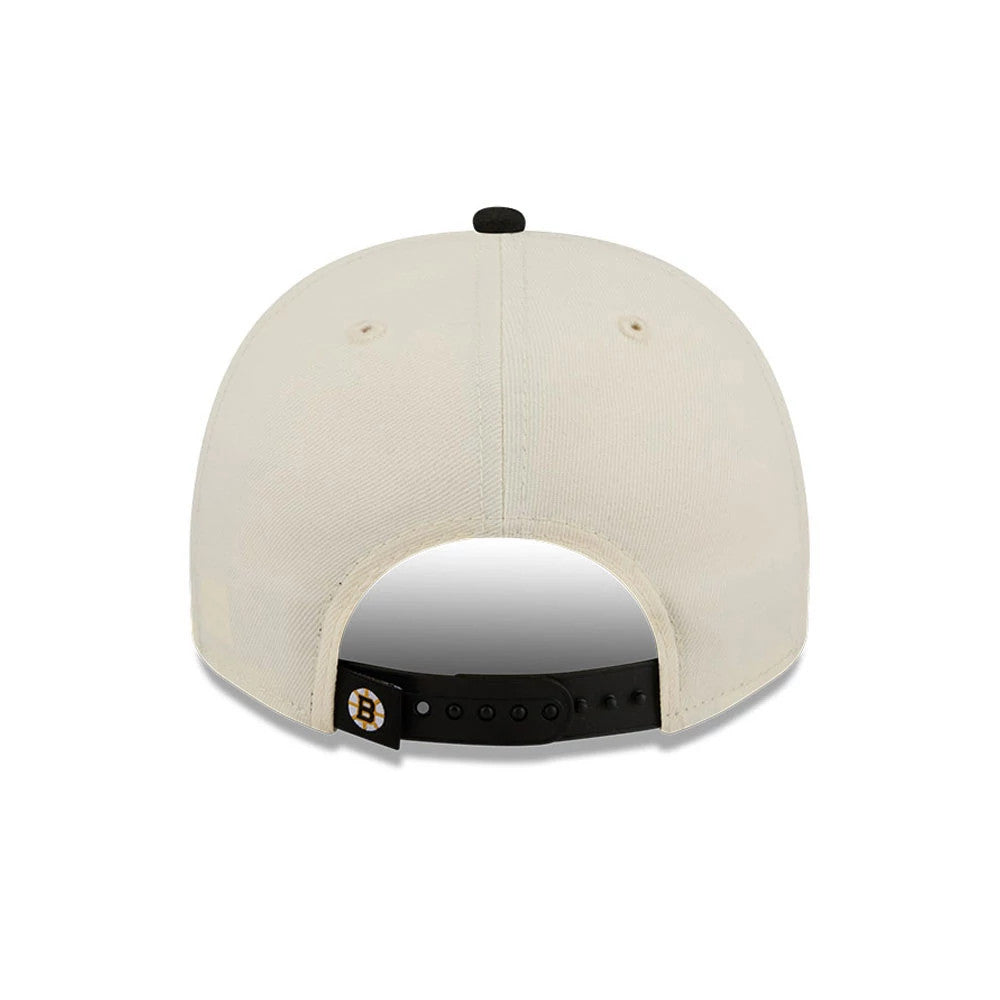 Pictured is this NHL Classic Boston Bruins 9FIFTY A-Frame Snapback cap in White. 7