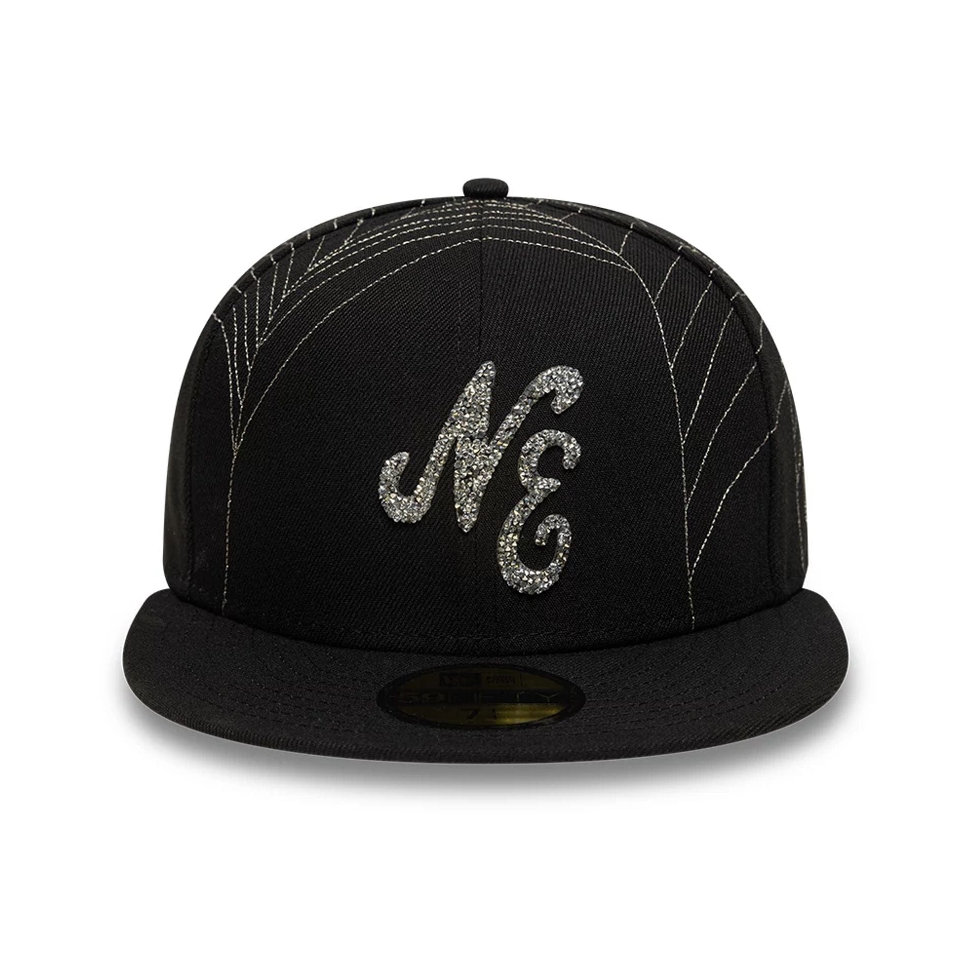 This is a New Era Spider Web Black 59FIFTY Fitted Cap 2