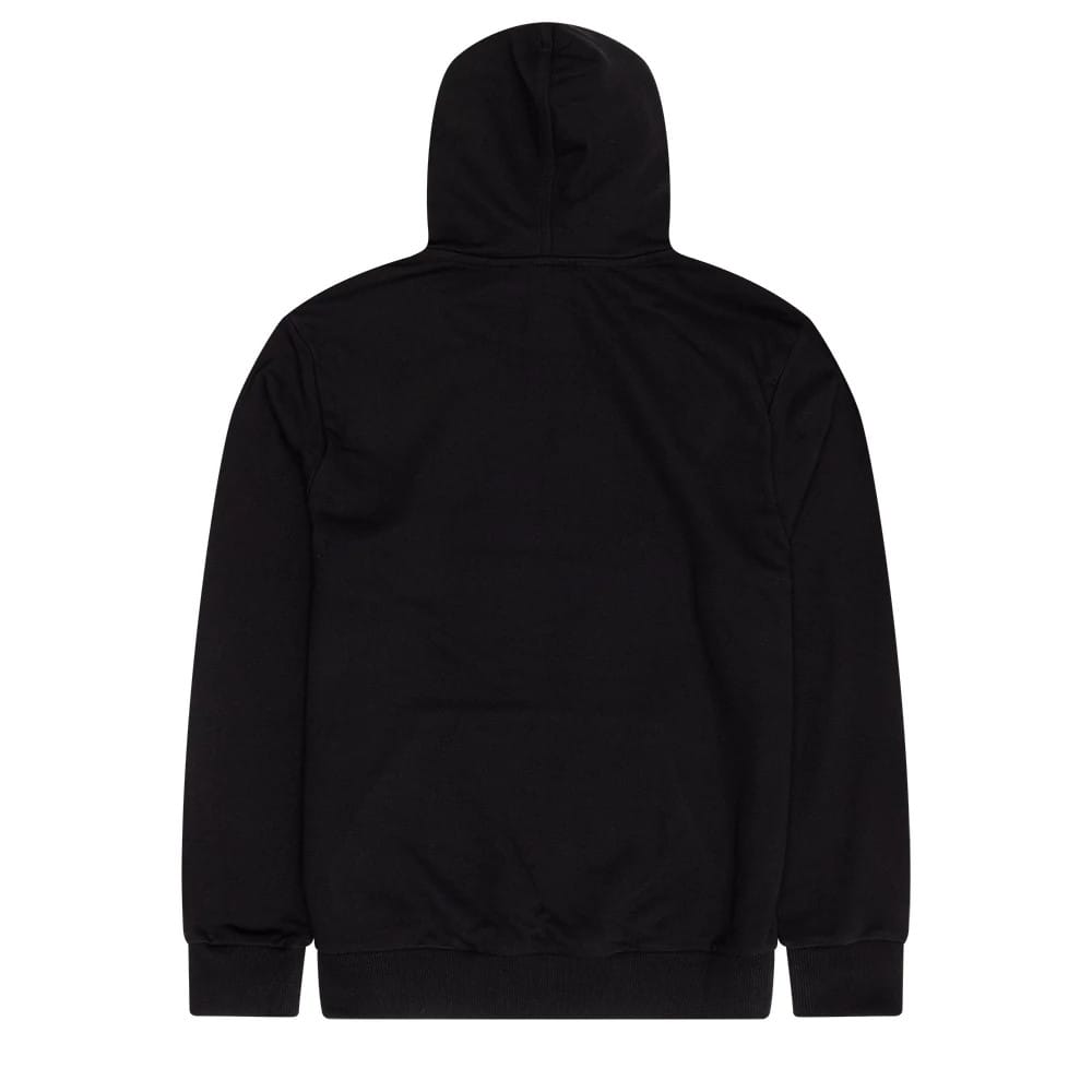 The Male model is wearing LA Lakers NBA Wordmark Black Pullover Hoodie 2