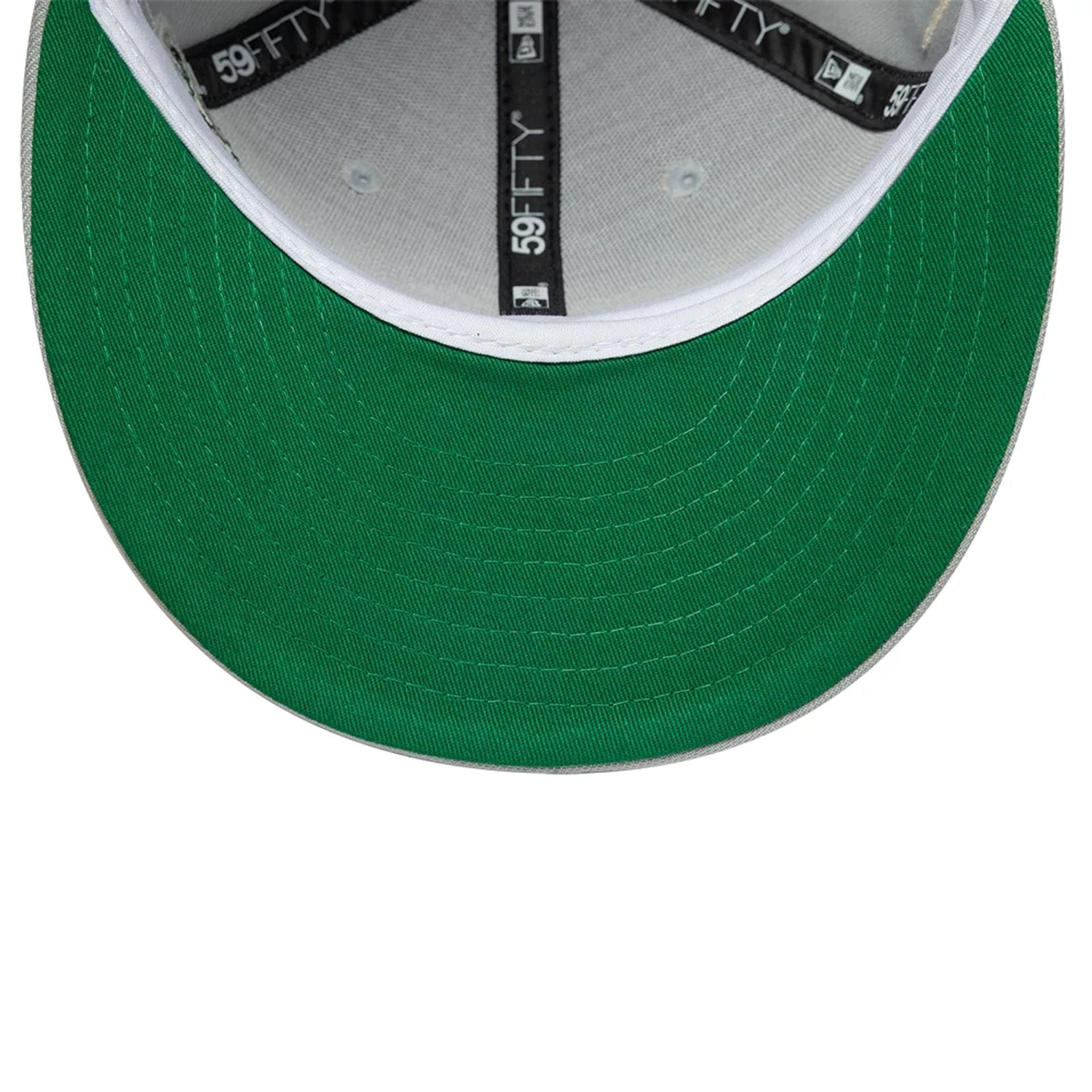 This is a New Era Planet Icon Grey 59FIFTY Fitted Cap 2