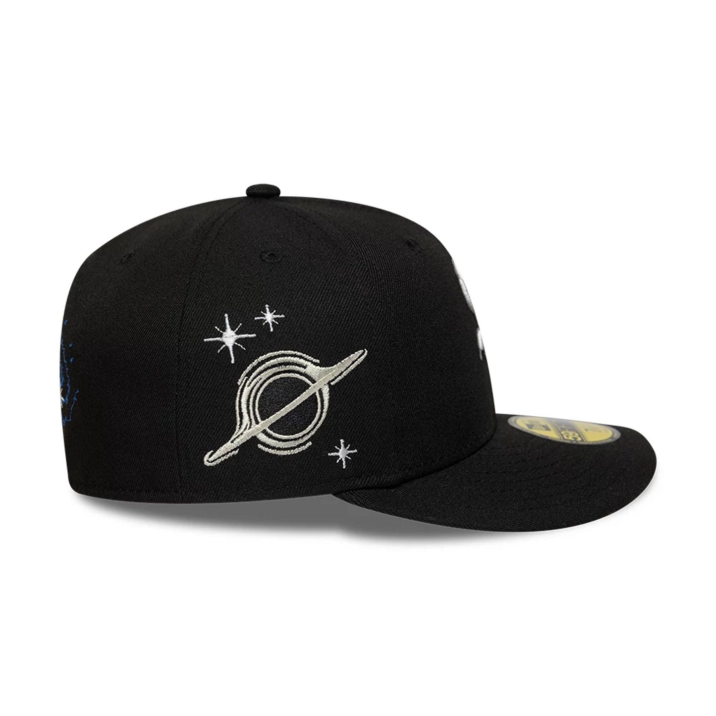 This is a Chicago White Sox MLB Planet Icon Black 59FIFTY Fitted Cap 7