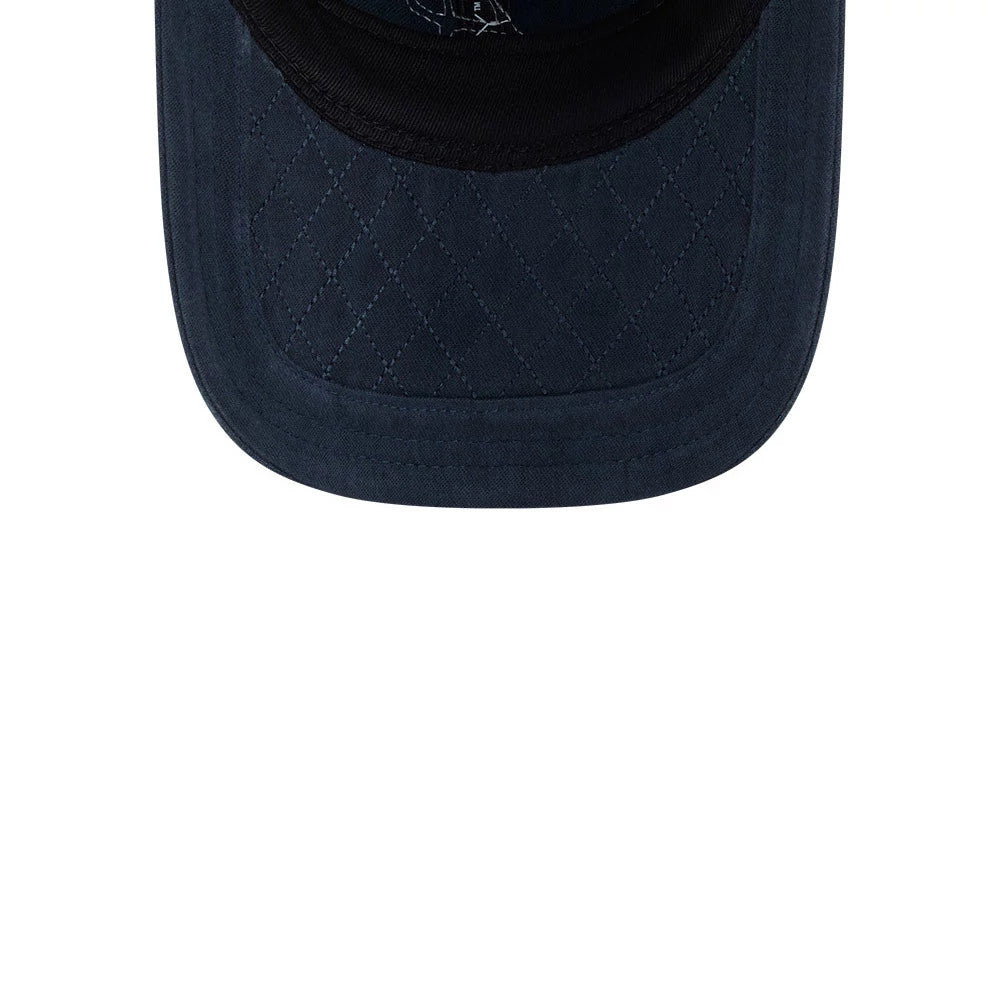 This is a Atlanta Braves MLB Quilted Navy 9TWENTY Adjustable Cap 7