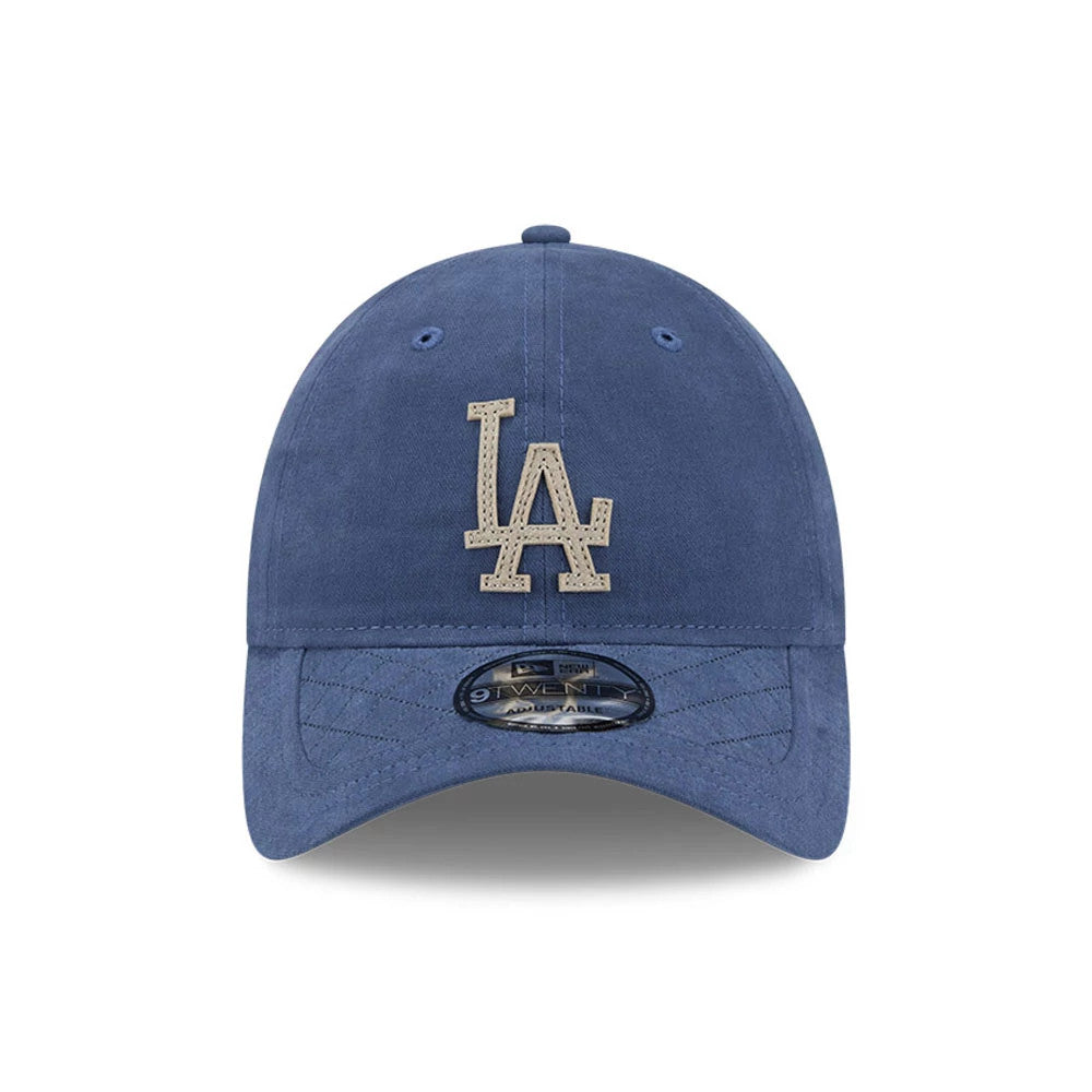 This is a LA Dodgers MLB Quilted Dark Blue 9TWENTY Adjustable Cap 2