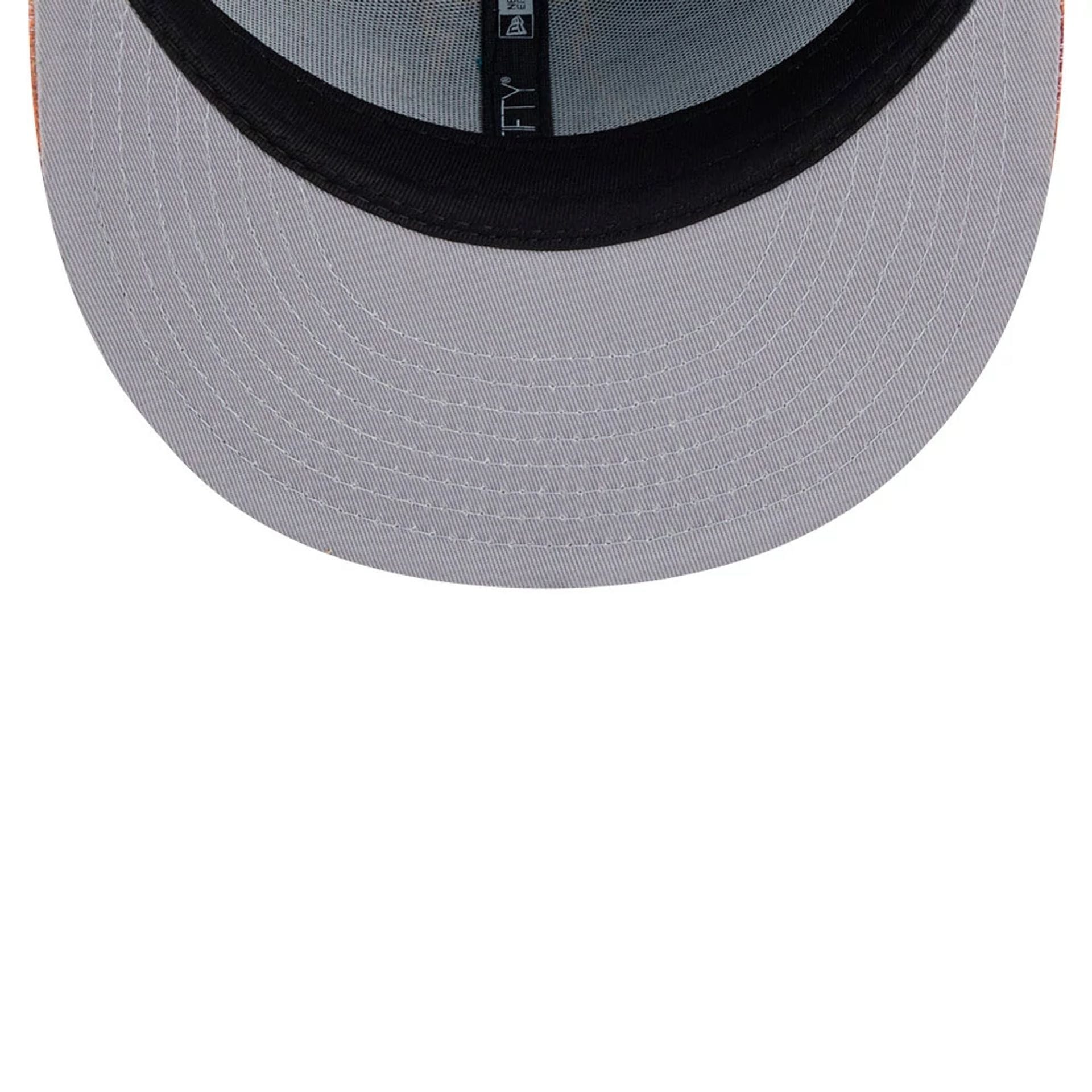 Pictured is this Letterman Hey Arnold 59FIFTY Fitted cap in turquoise. 2