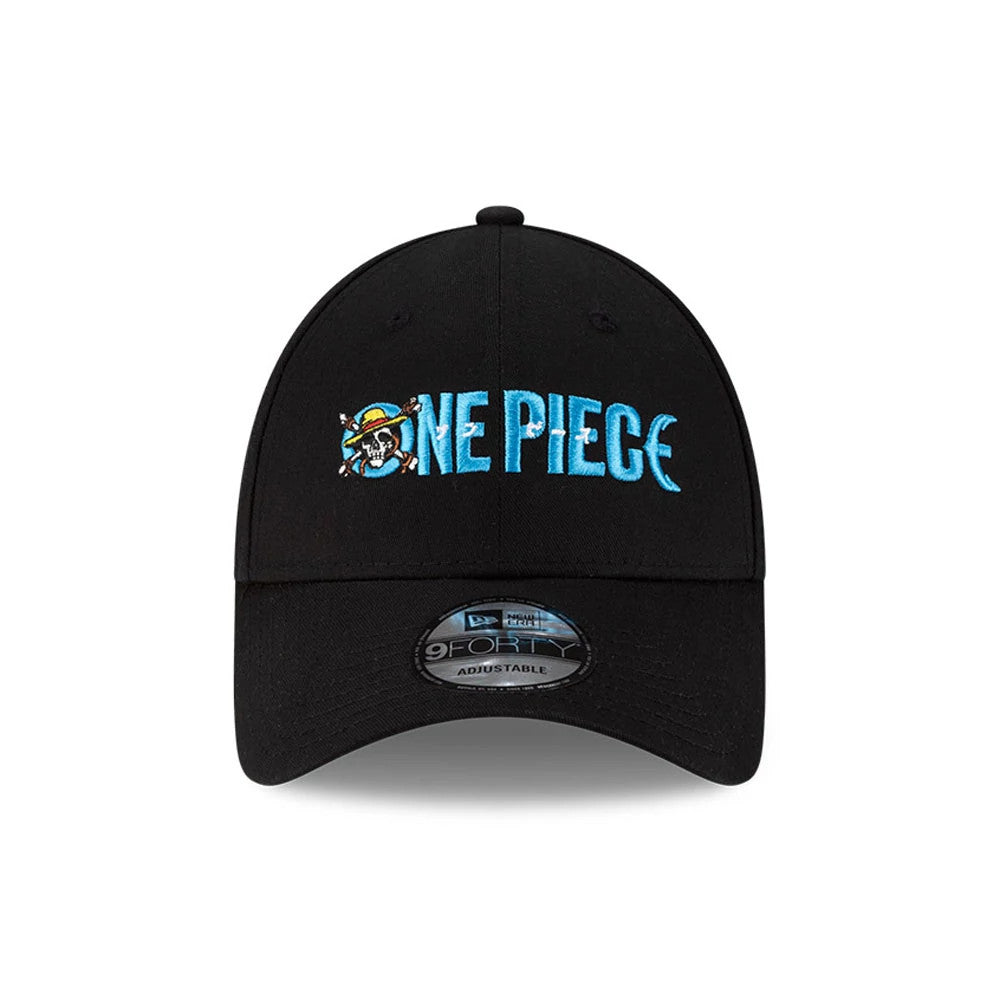 Pictured is this One Piece Straw Hat Pirates 9FORTY cap in black. 2