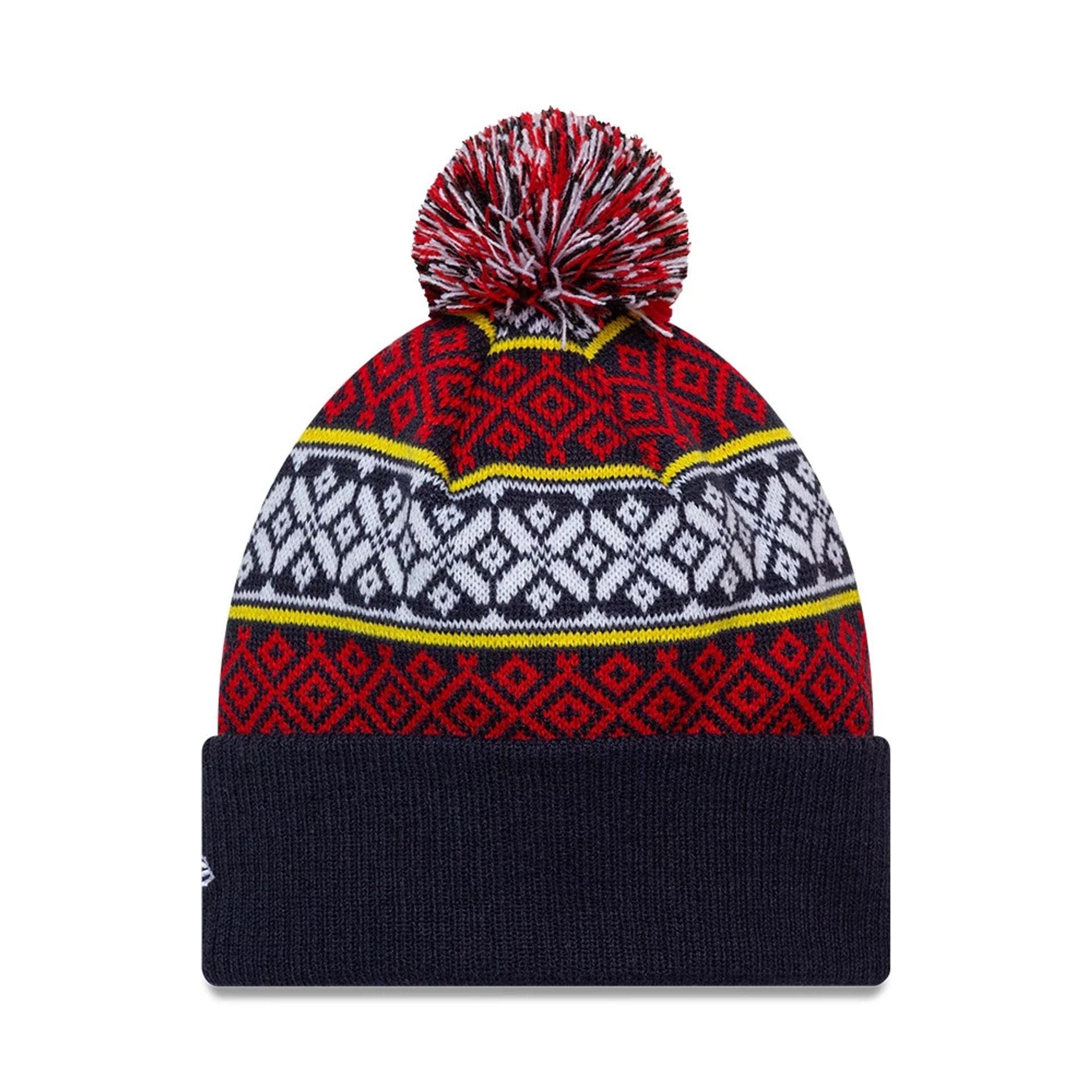 This is a Red Bull Racing Xmas Dark Blue Cuff knit Beanie Hat 2