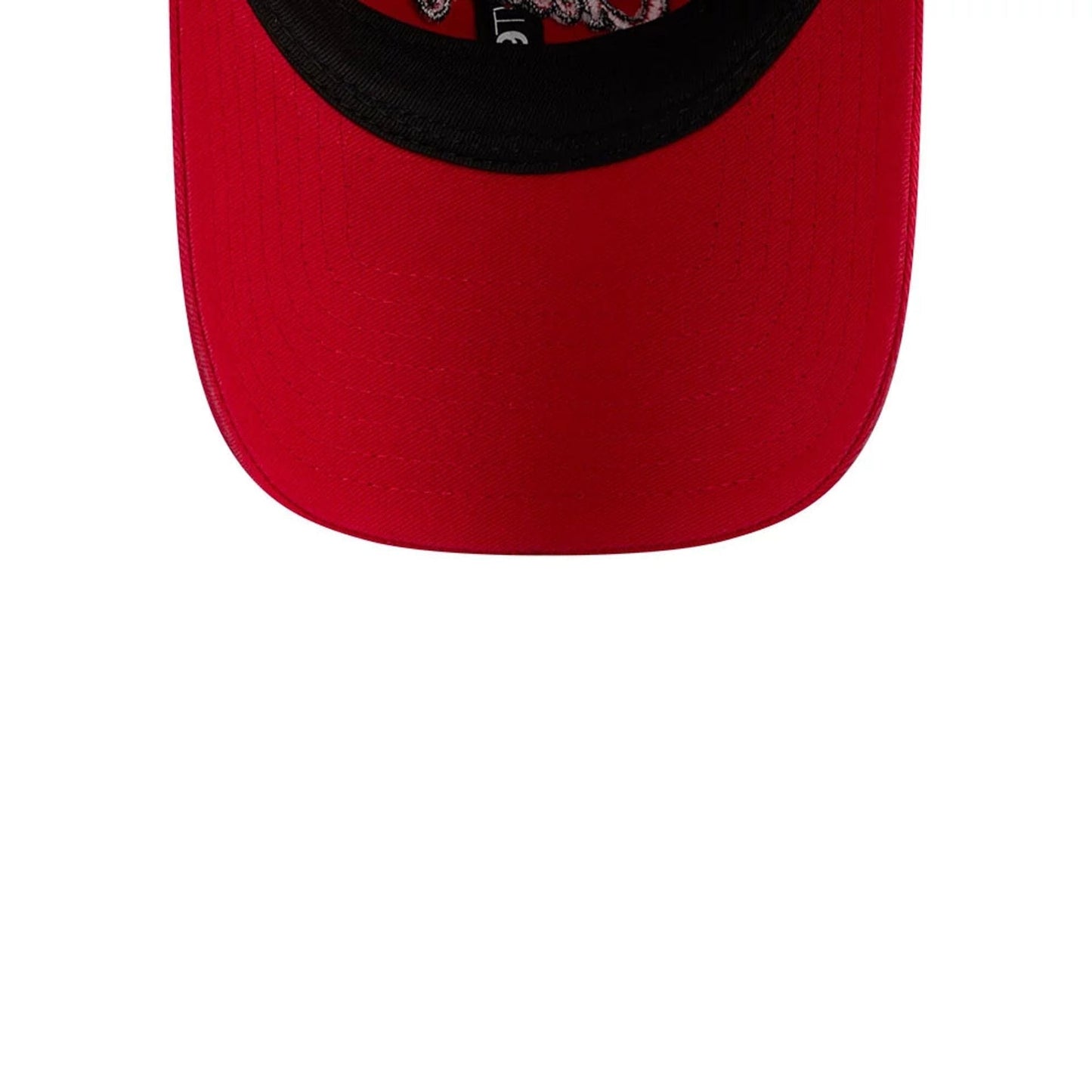 Pictured is this NBA Hardwood Classic Chicago Bulls 9TWENTY cap in red. 7