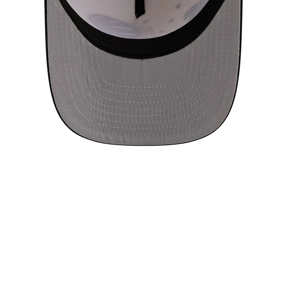 Pictured is this NBA Hardwood Classic Orlando Magic 9FIFTY A-Frame Snapback cap in black. 2